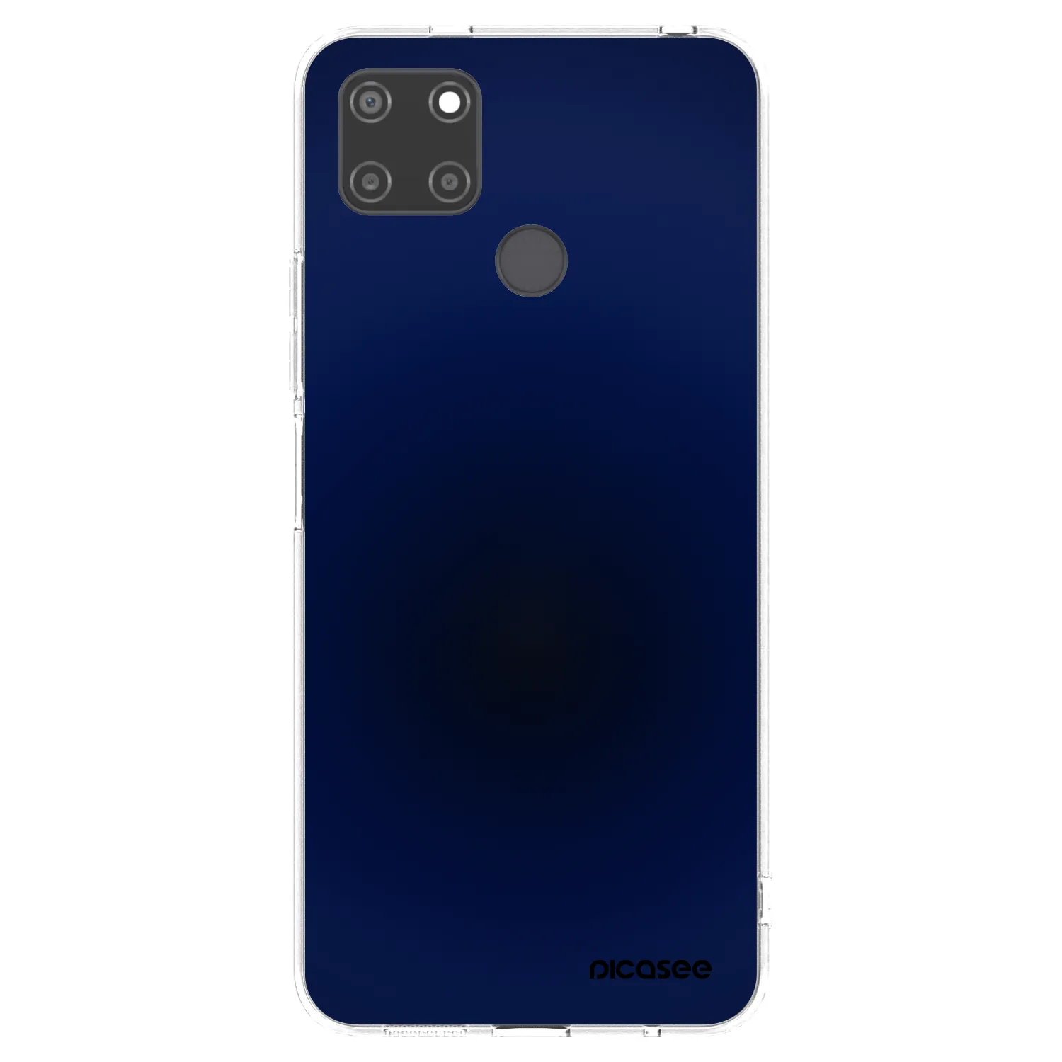 Picasee silikonový průhledný obal pro Realme C21Y - Deep Ocean