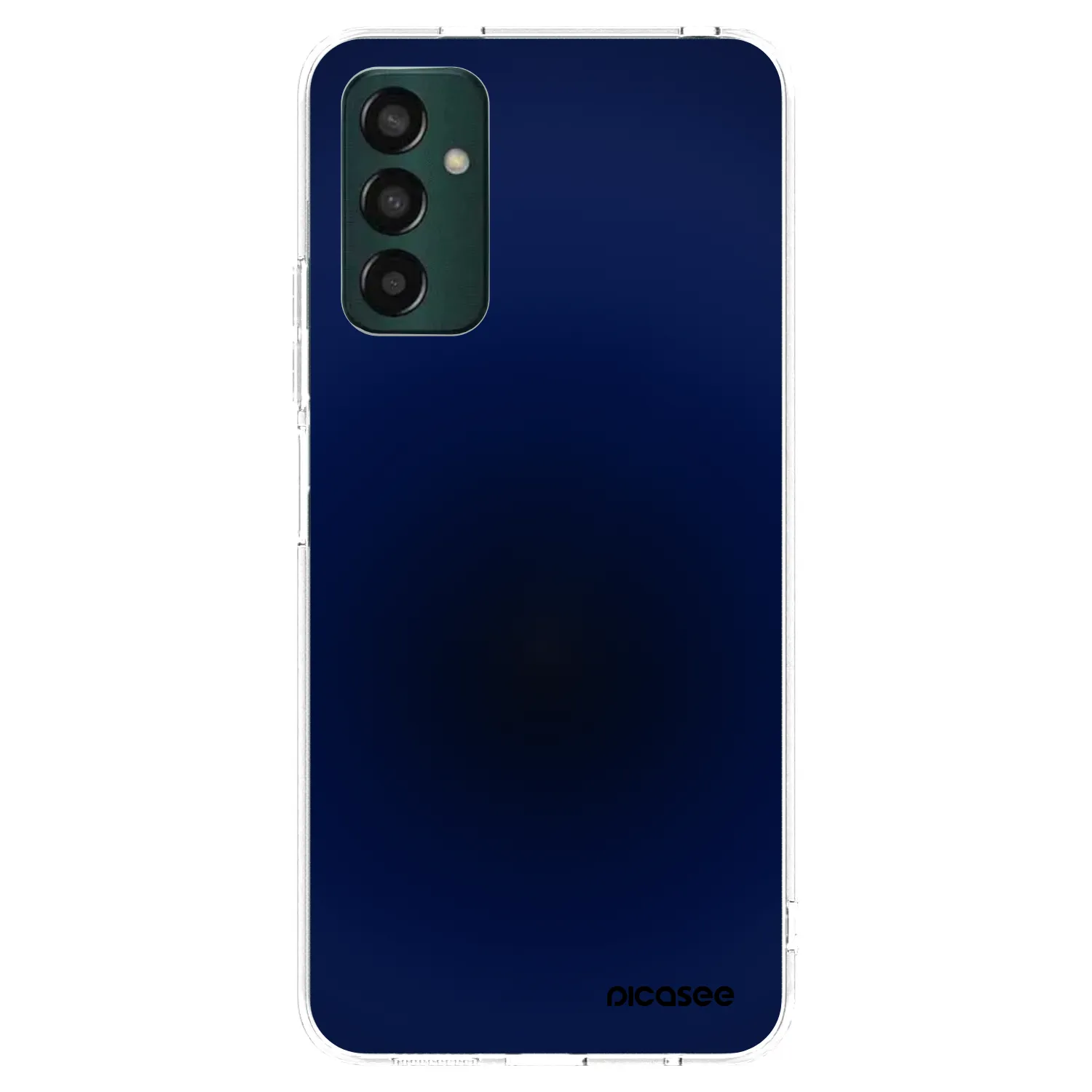 Picasee silikonový průhledný obal pro Samsung Galaxy M13 M135F - Deep Ocean