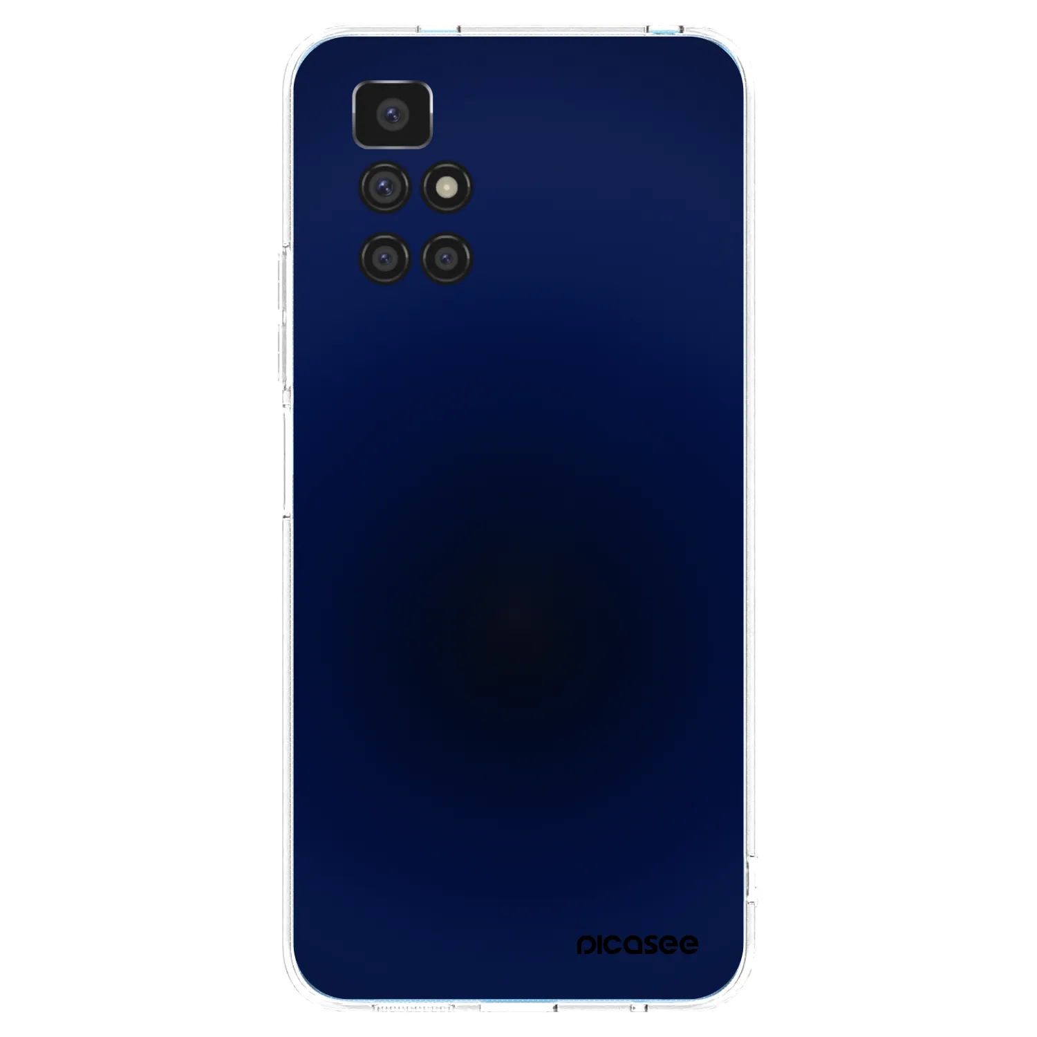 Picasee silikonový průhledný obal pro Xiaomi Redmi 10 (2022) - Deep Ocean