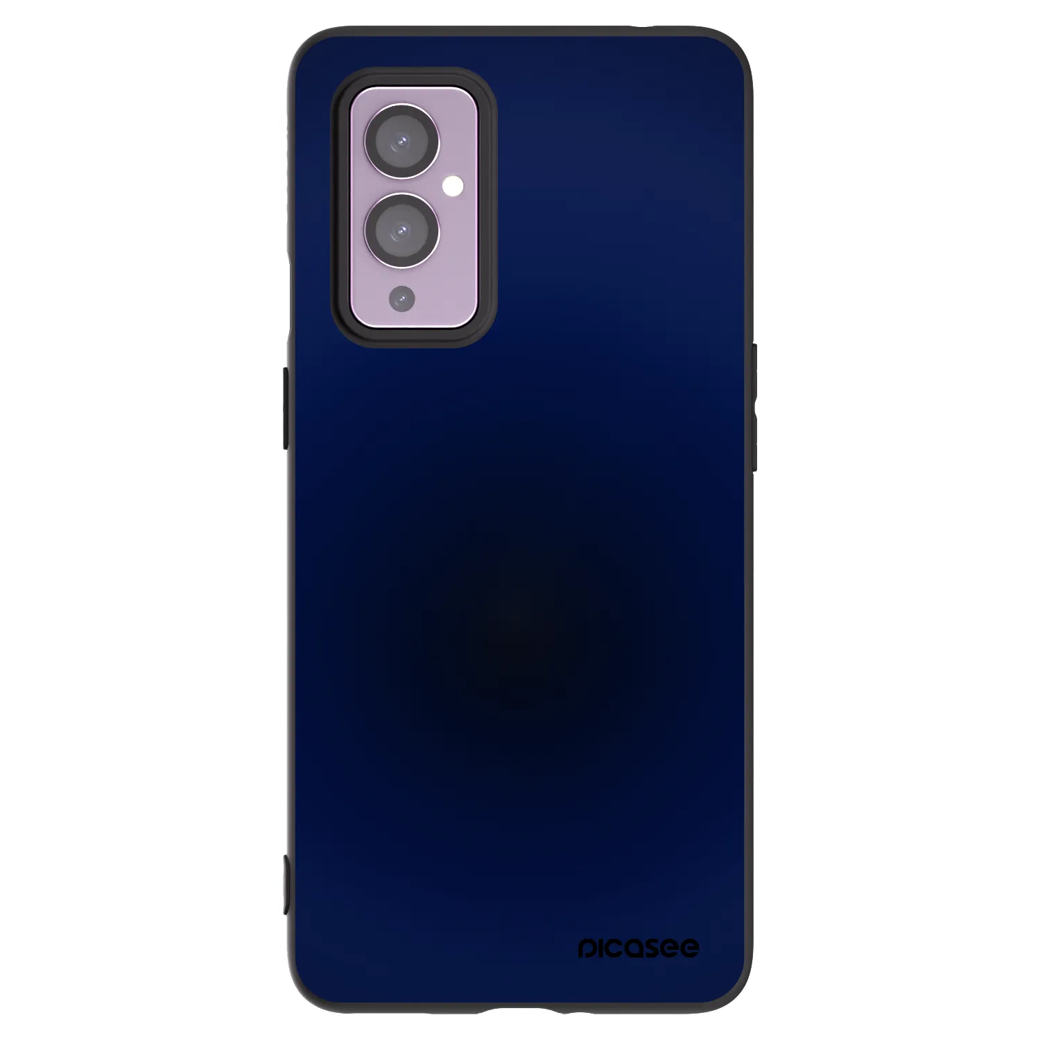 Picasee silikonový černý obal pro OnePlus 9 - Deep Ocean