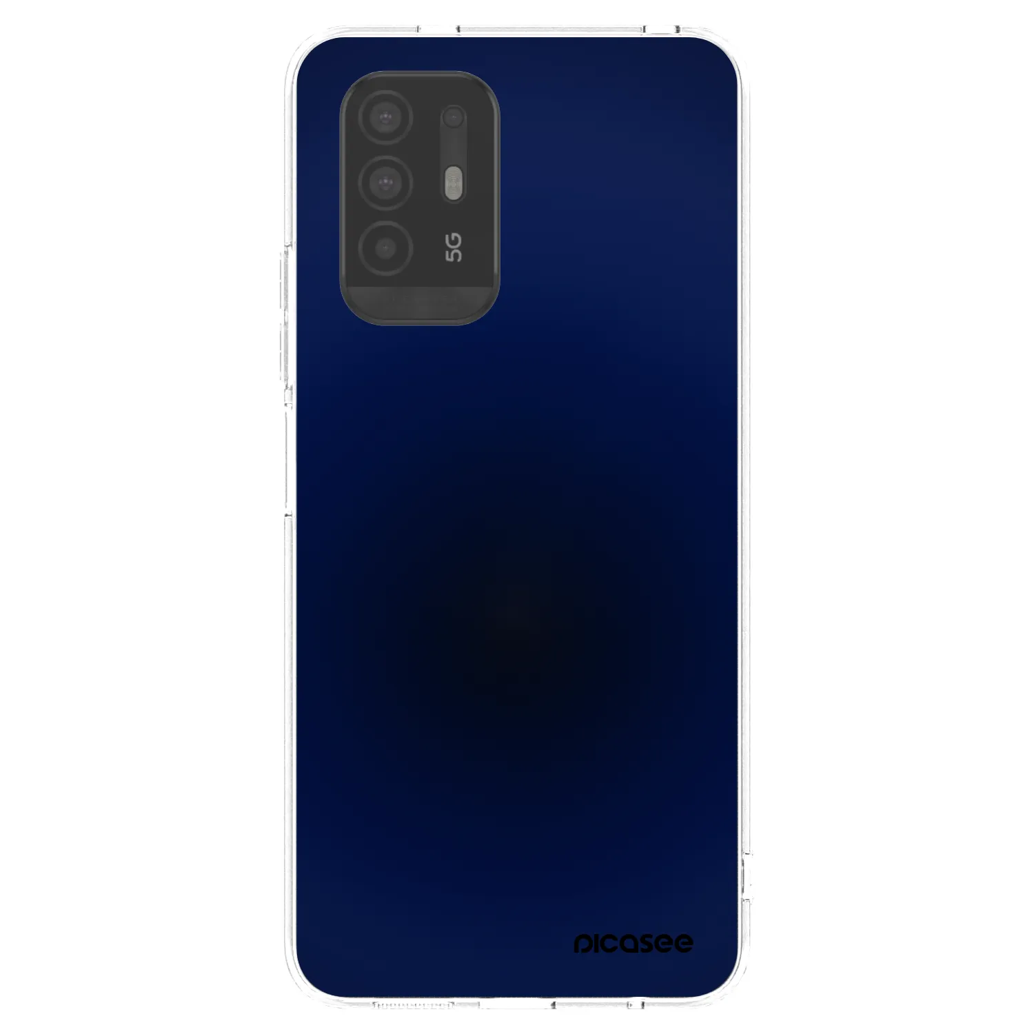 Picasee silikonový průhledný obal pro OPPO A94 5G - Deep Ocean