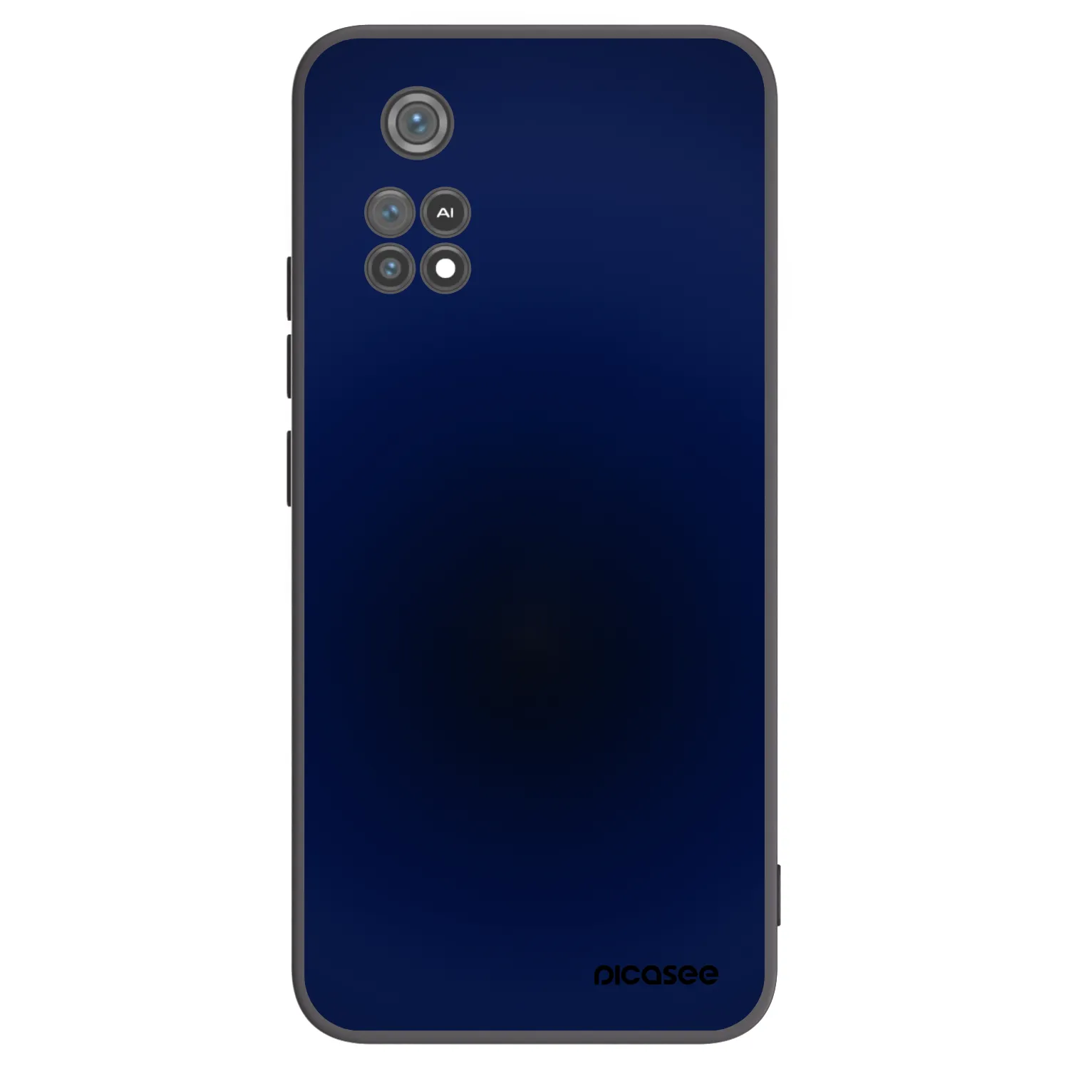 Picasee silikonový černý obal pro Xiaomi Poco M4 Pro - Deep Ocean