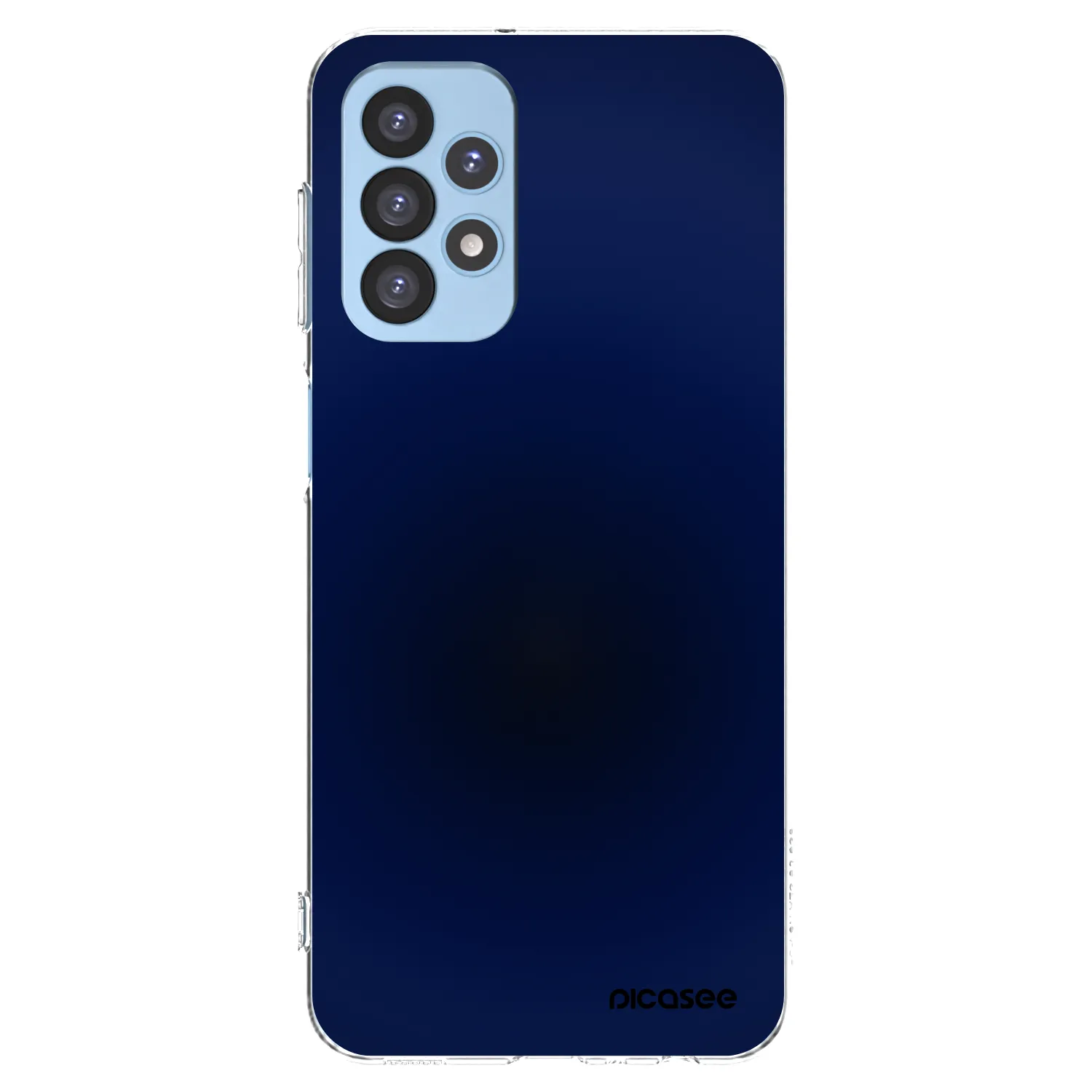 Picasee silikonový průhledný obal pro Samsung Galaxy A23 A235F 4G - Deep Ocean