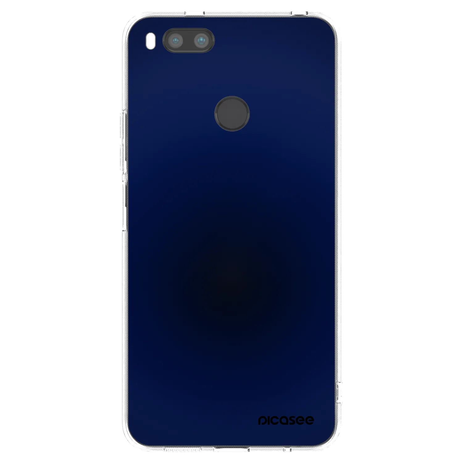 Picasee silikonový průhledný obal pro Xiaomi Redmi A1 - Deep Ocean