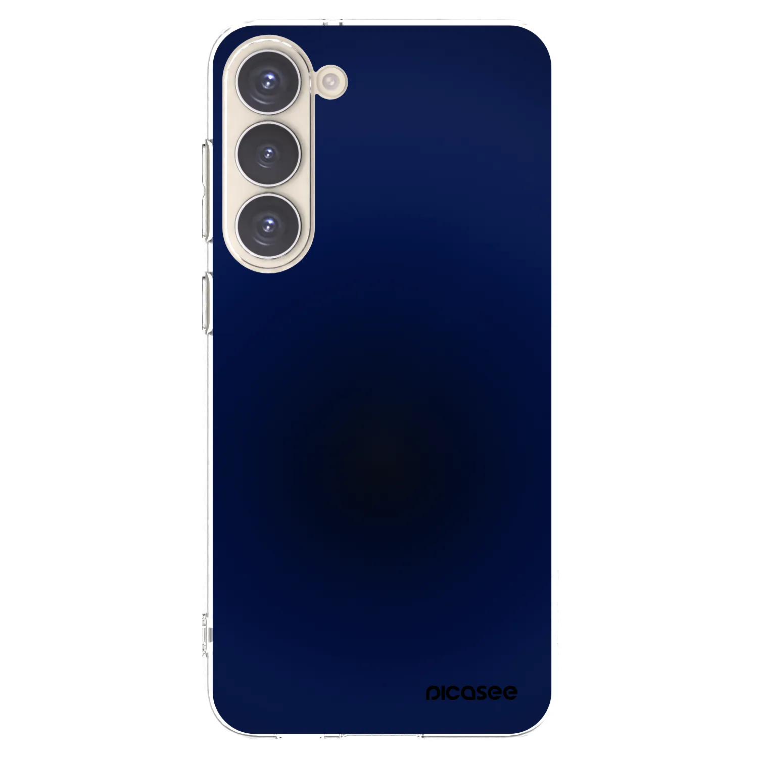 Picasee silikonový průhledný obal pro Samsung Galaxy S23+ 5G - Deep Ocean