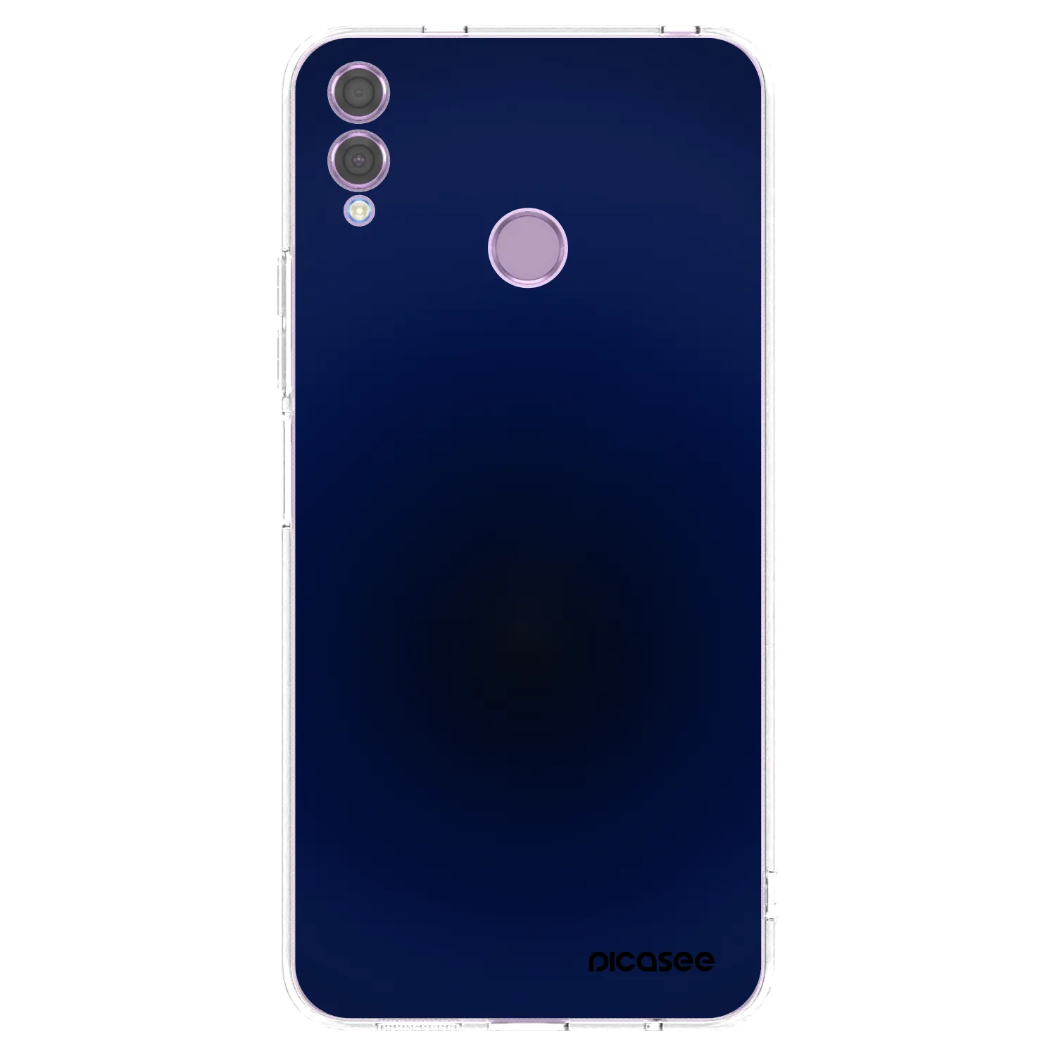 Picasee silikonový průhledný obal pro Honor 8X - Deep Ocean