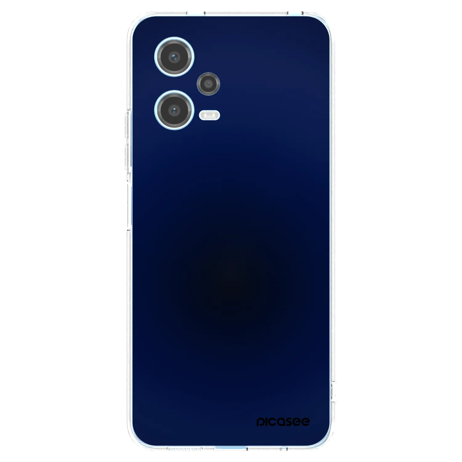 Picasee silikonový průhledný obal pro Xiaomi Redmi Note 12 5G - Deep Ocean