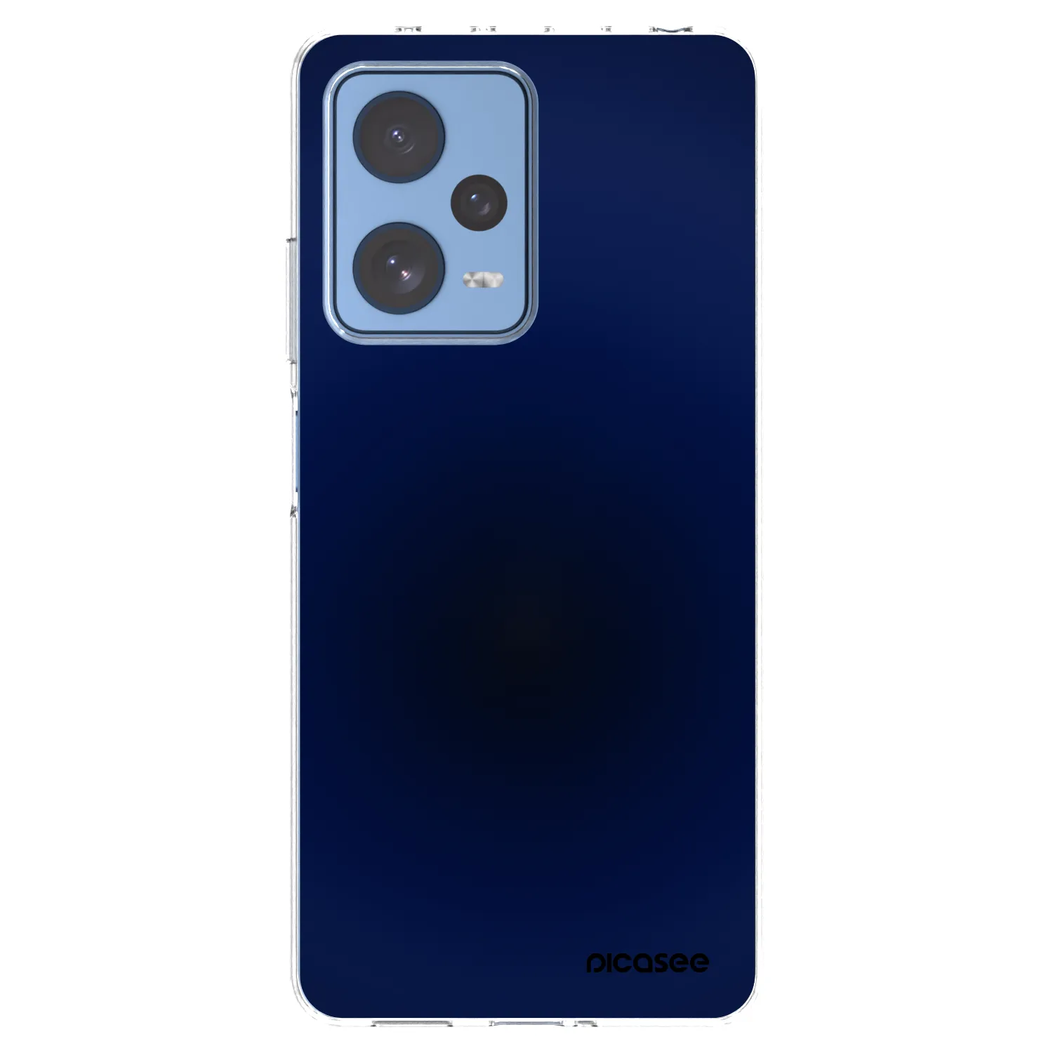 Picasee silikonový průhledný obal pro Xiaomi Redmi Note 12 Pro 5G - Deep Ocean