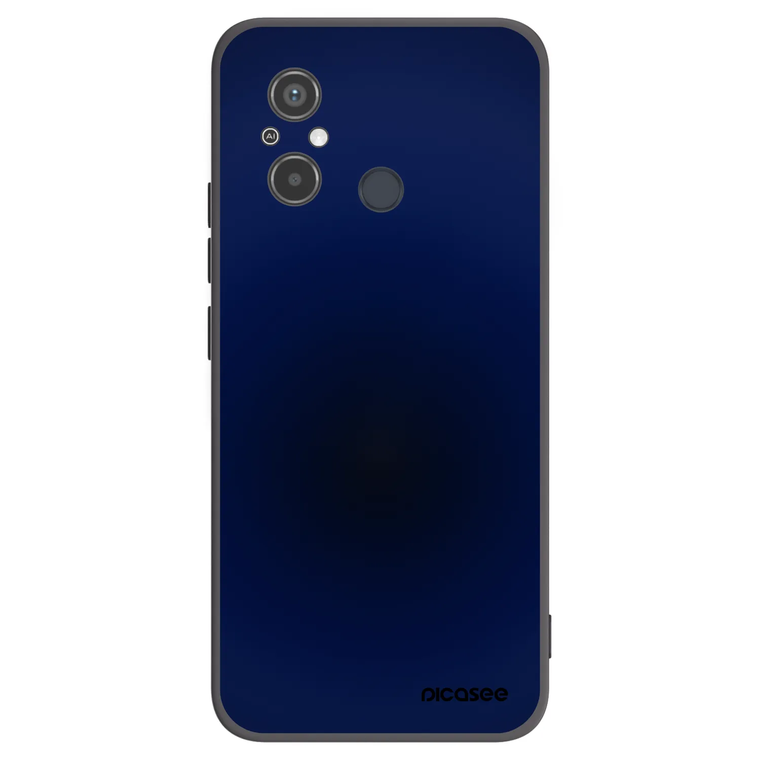Picasee silikonový černý obal pro Xiaomi Redmi 12C - Deep Ocean