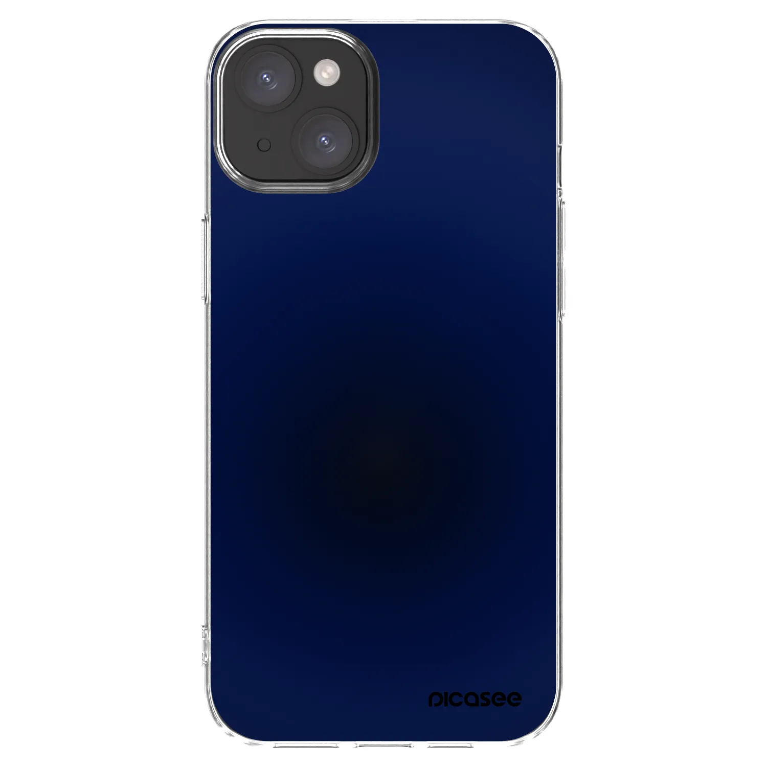 Picasee silikonový průhledný obal pro Apple iPhone 15 Plus - Deep Ocean