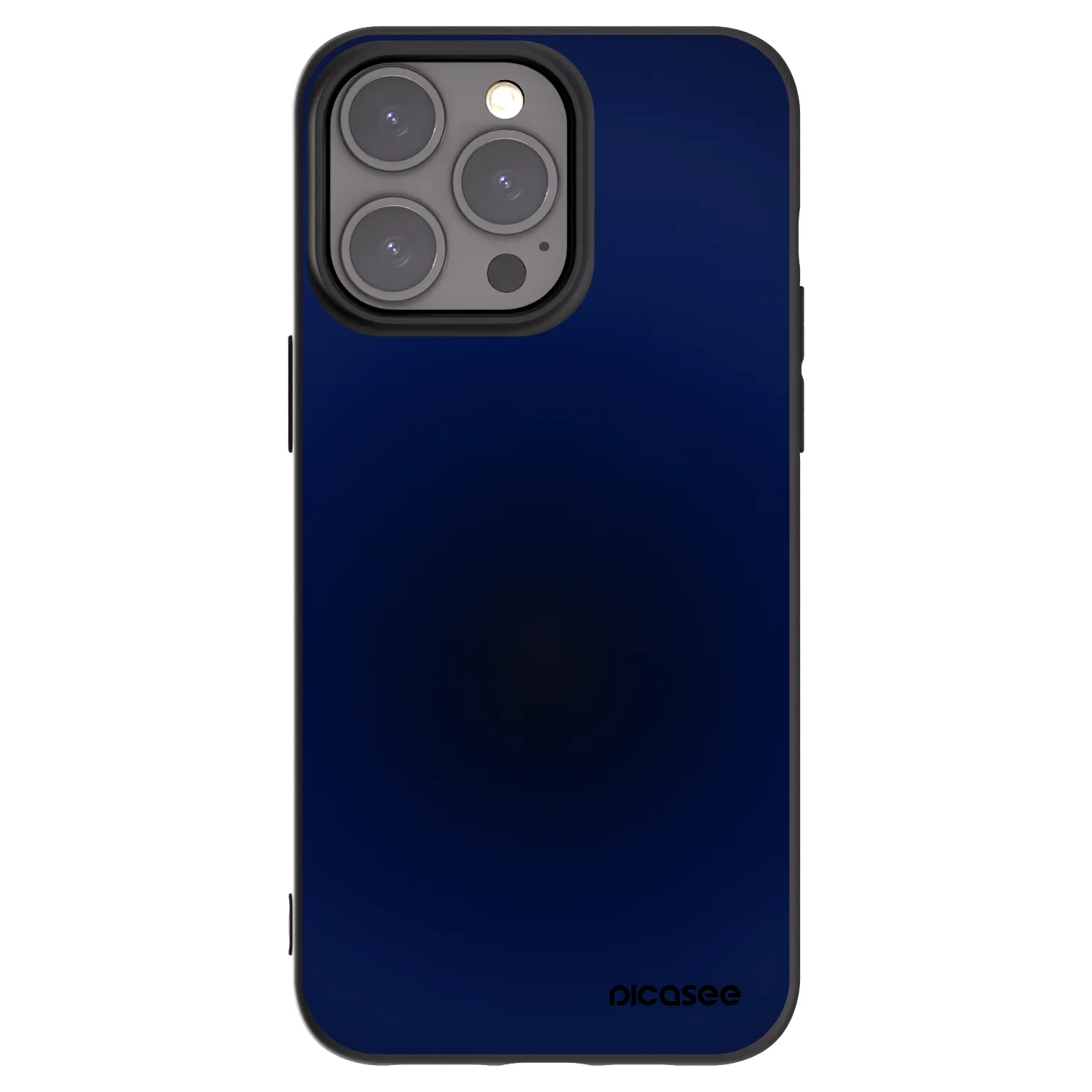 Picasee silikonový černý obal pro Apple iPhone 15 Pro Max - Deep Ocean