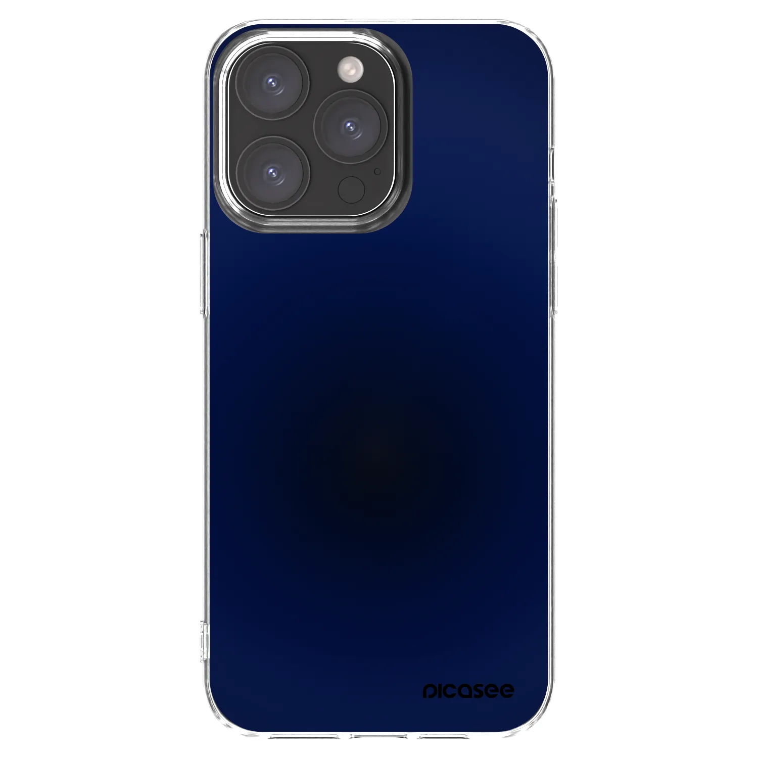 Picasee silikonový průhledný obal pro Apple iPhone 15 Pro Max - Deep Ocean