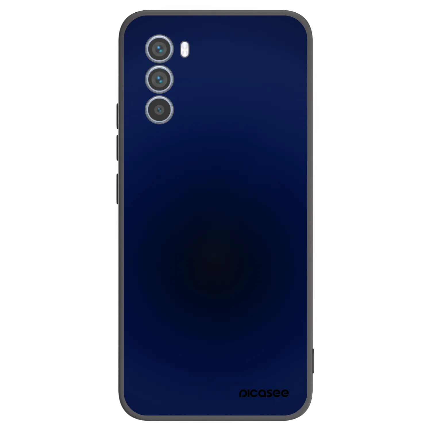 Picasee silikonový černý obal pro Motorola Moto G62 - Deep Ocean