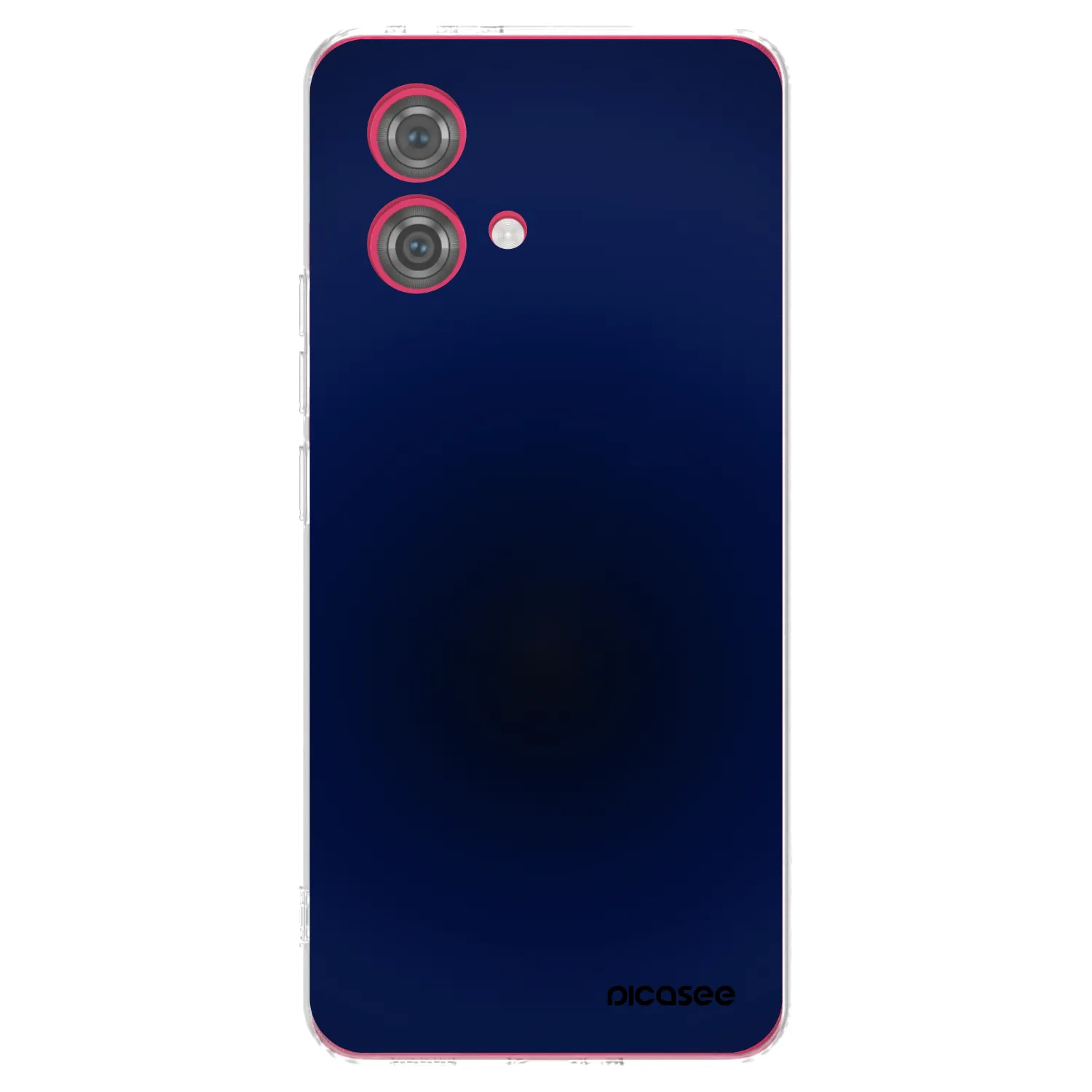 Picasee silikonový průhledný obal pro Motorola Moto G84 5G - Deep Ocean