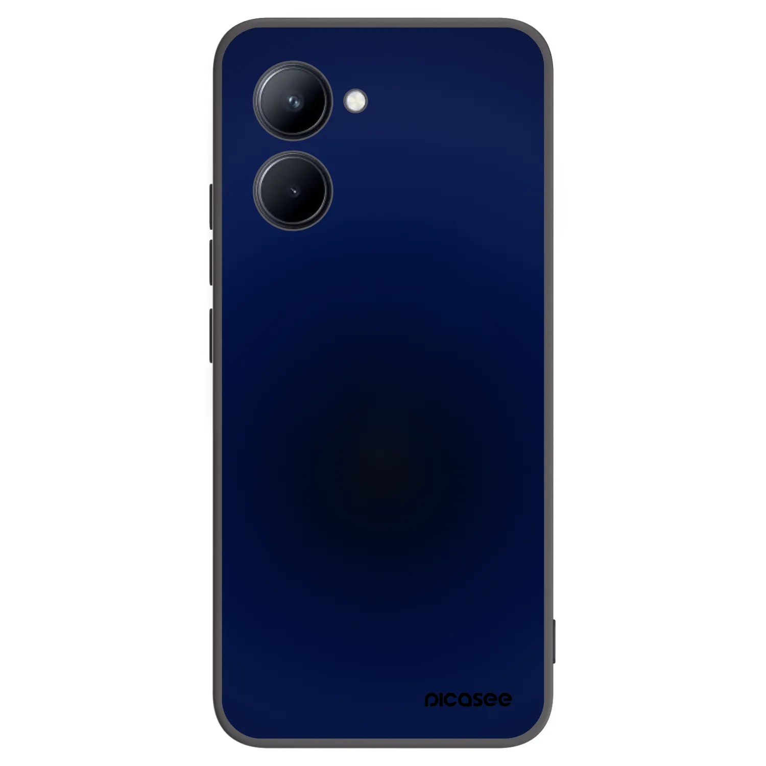 Picasee silikonový černý obal pro Realme C33 (2023) - Deep Ocean