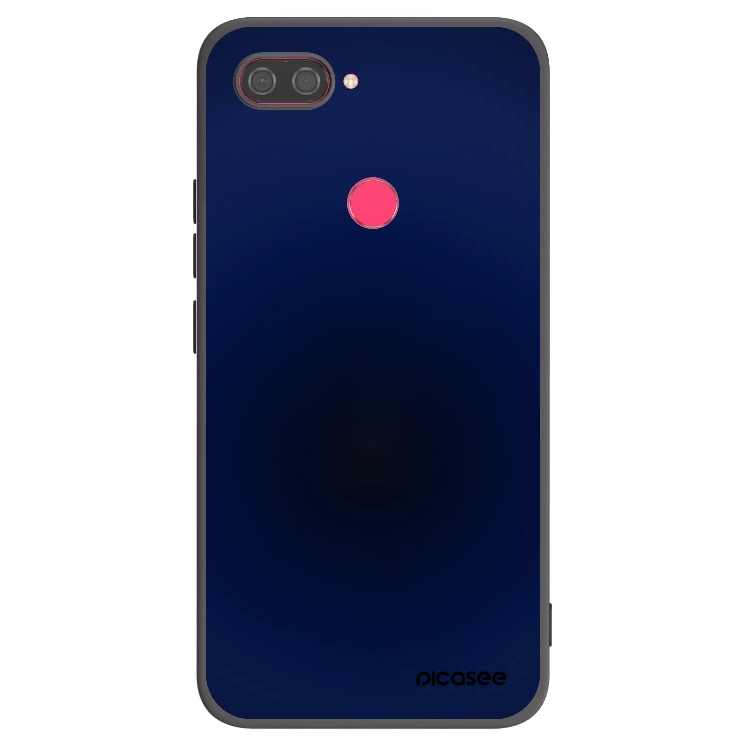 Picasee silikonový černý obal pro Xiaomi Mi 8 Lite - Deep Ocean