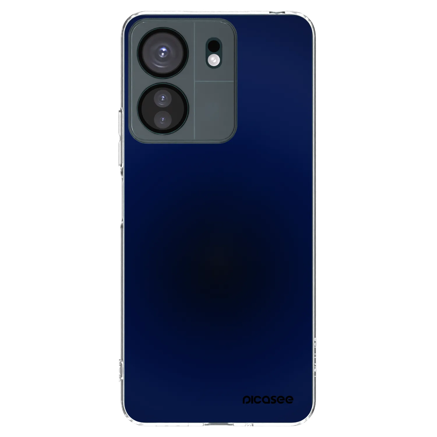 Picasee silikonový průhledný obal pro Xiaomi Redmi 13C 4G - Deep Ocean