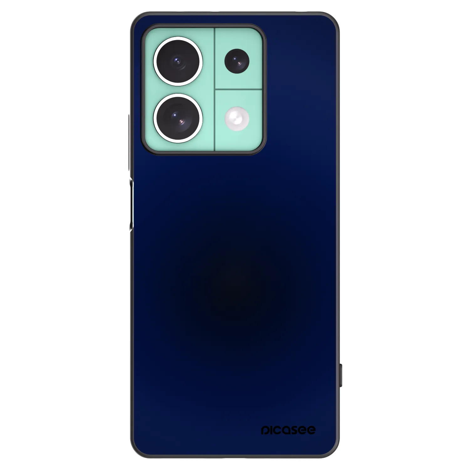 Picasee silikonový černý obal pro Xiaomi Redmi Note 13 5G - Deep Ocean