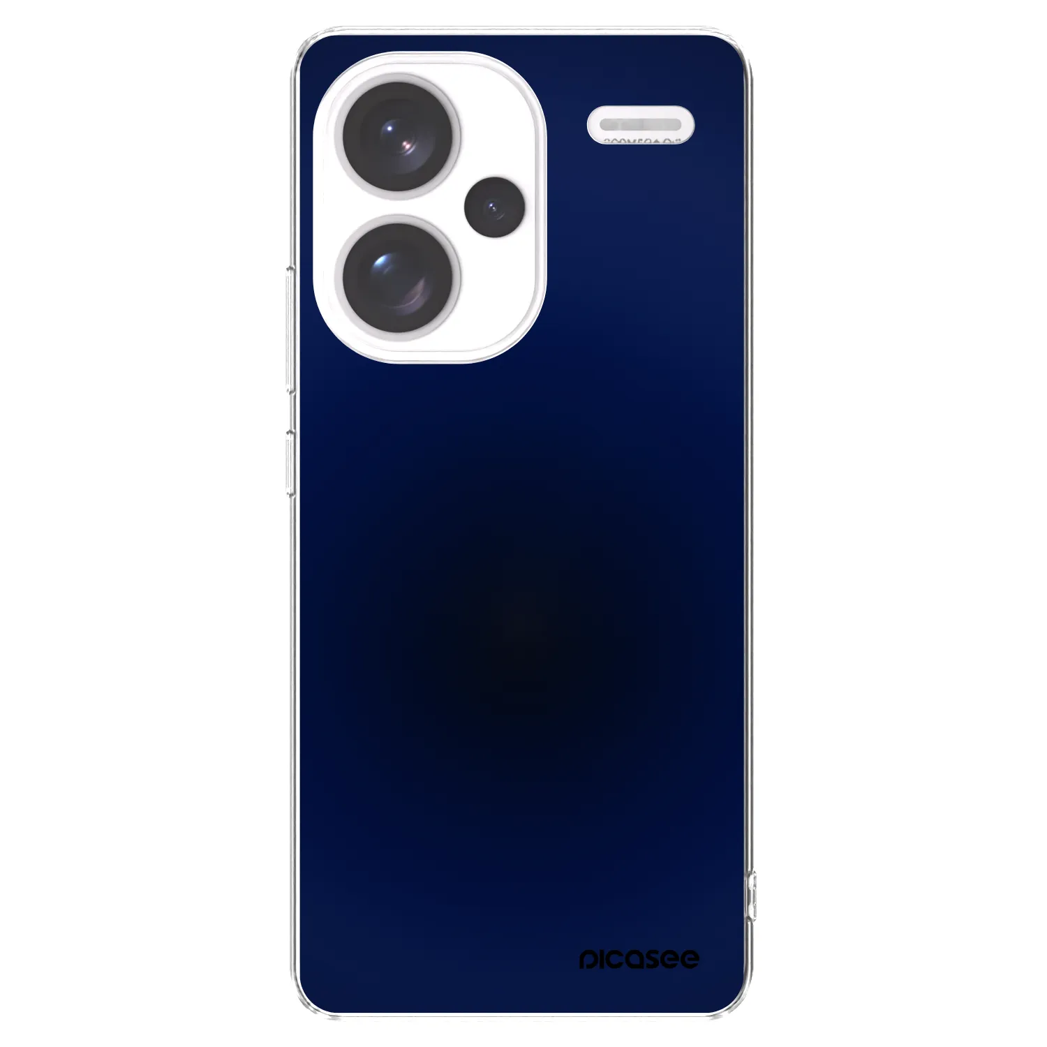 Picasee silikonový průhledný obal pro Xiaomi Redmi Note 13 Pro+ 5G - Deep Ocean