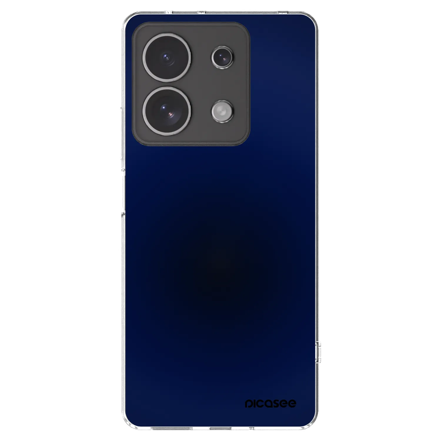 Picasee silikonový průhledný obal pro Xiaomi Redmi Note 13 4G - Deep Ocean