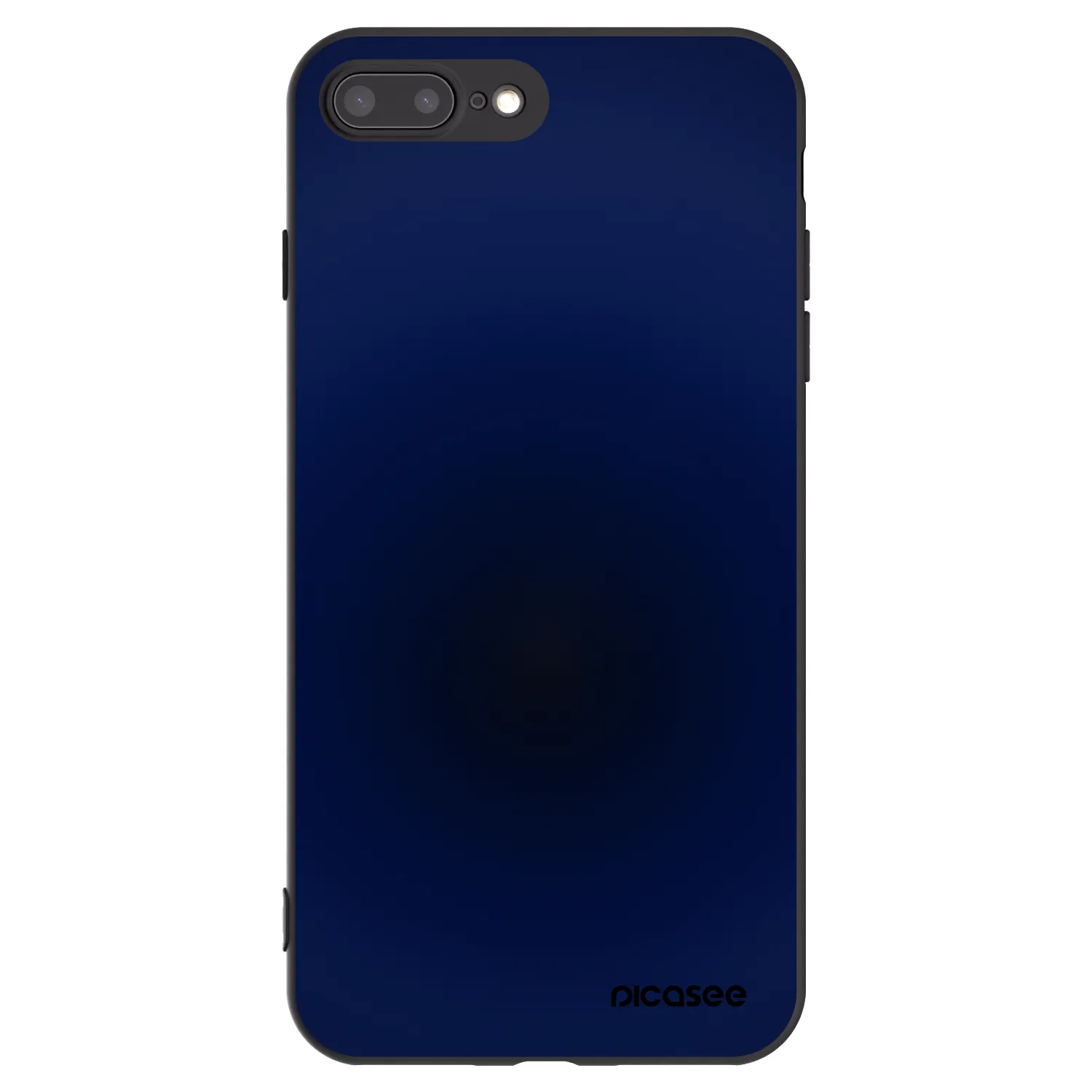 Picasee silikonový černý obal pro Apple iPhone 8 Plus - Deep Ocean