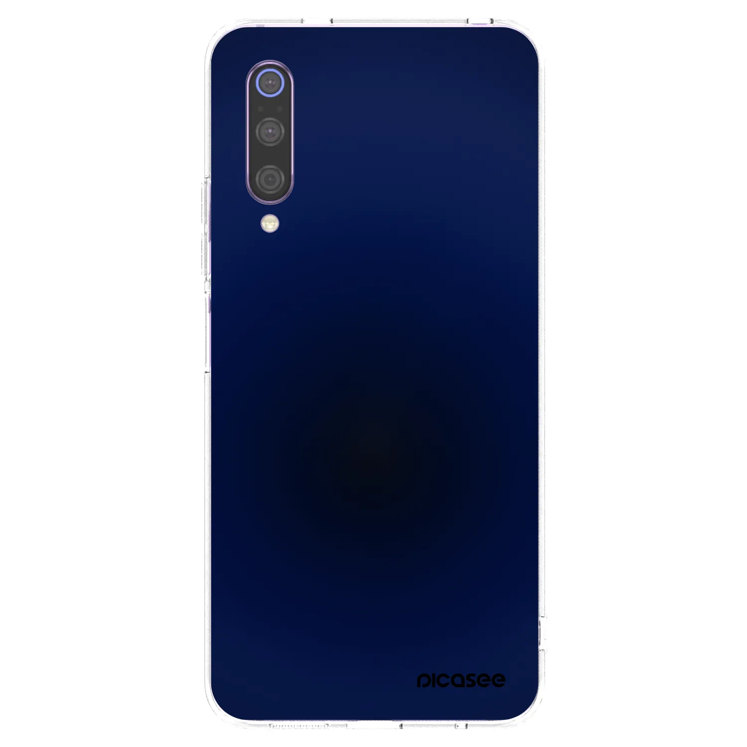 Picasee silikonový průhledný obal pro Xiaomi Mi 9 - Deep Ocean