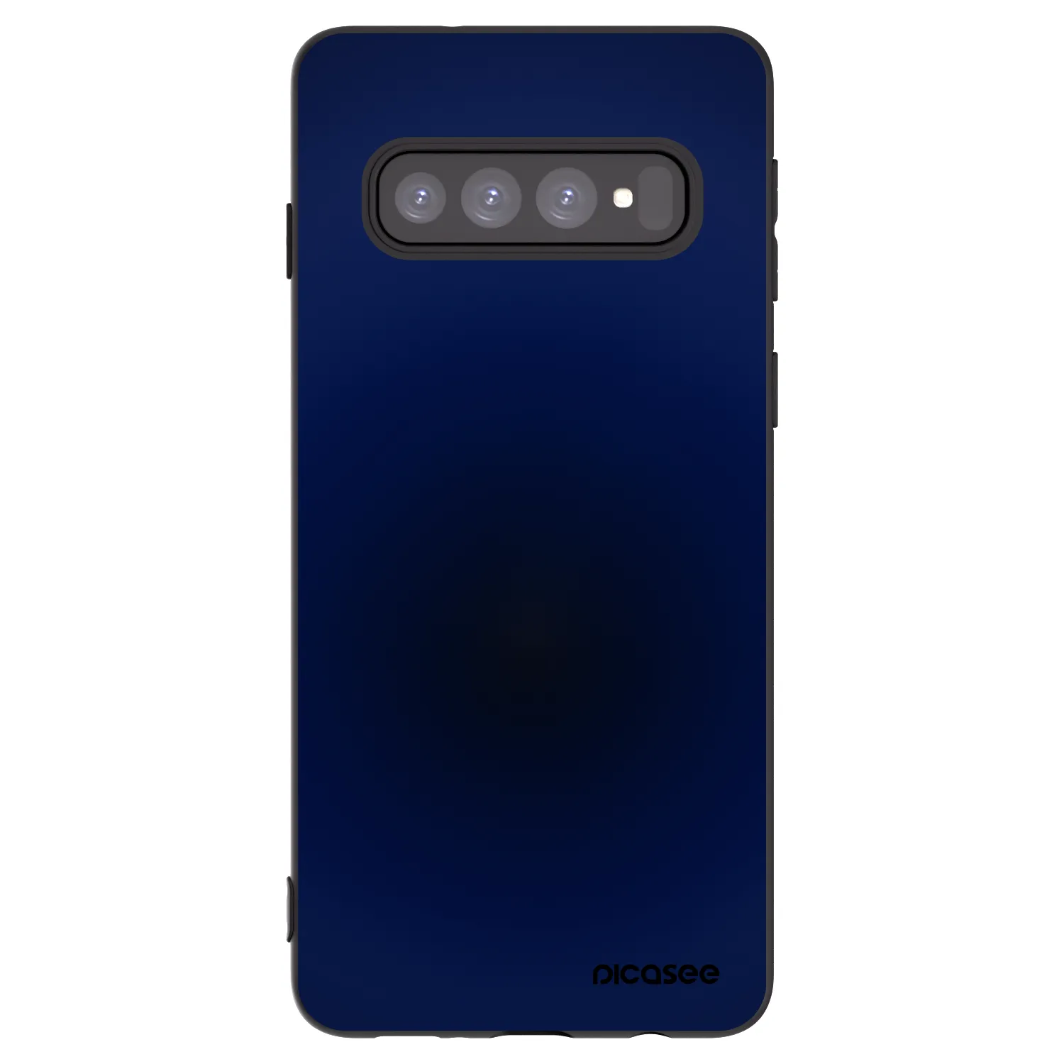 Picasee silikonový černý obal pro Samsung Galaxy S10 G973 - Deep Ocean