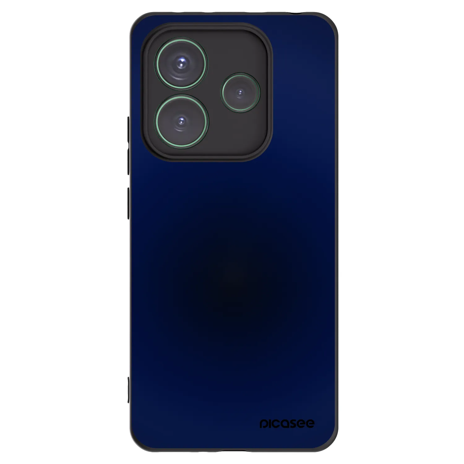 Picasee silikonový černý obal pro Xiaomi Redmi Note 14 5G - Deep Ocean