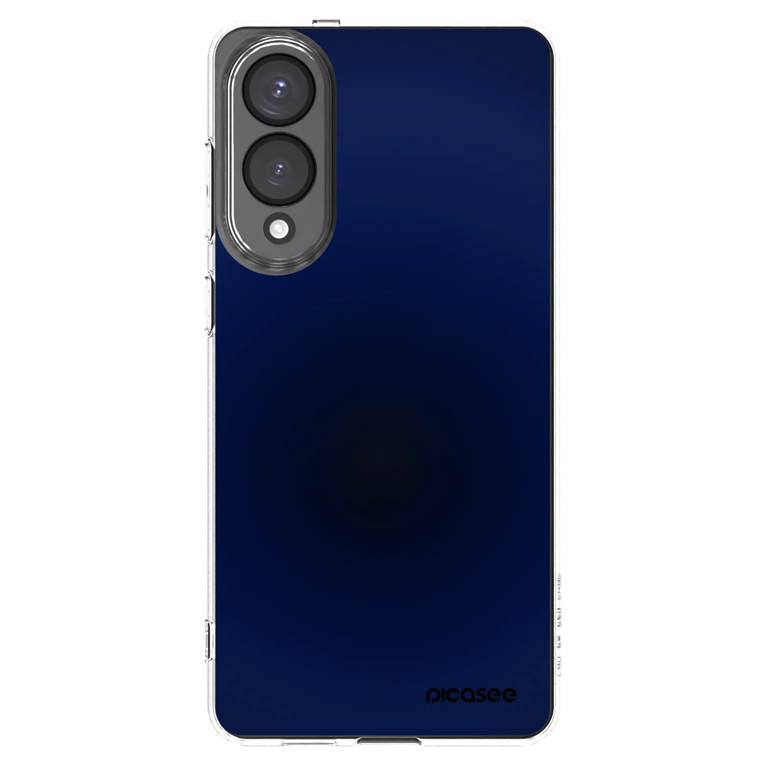 Picasee silikonový průhledný obal pro Samsung Galaxy S25 Edge 5G - Deep Ocean