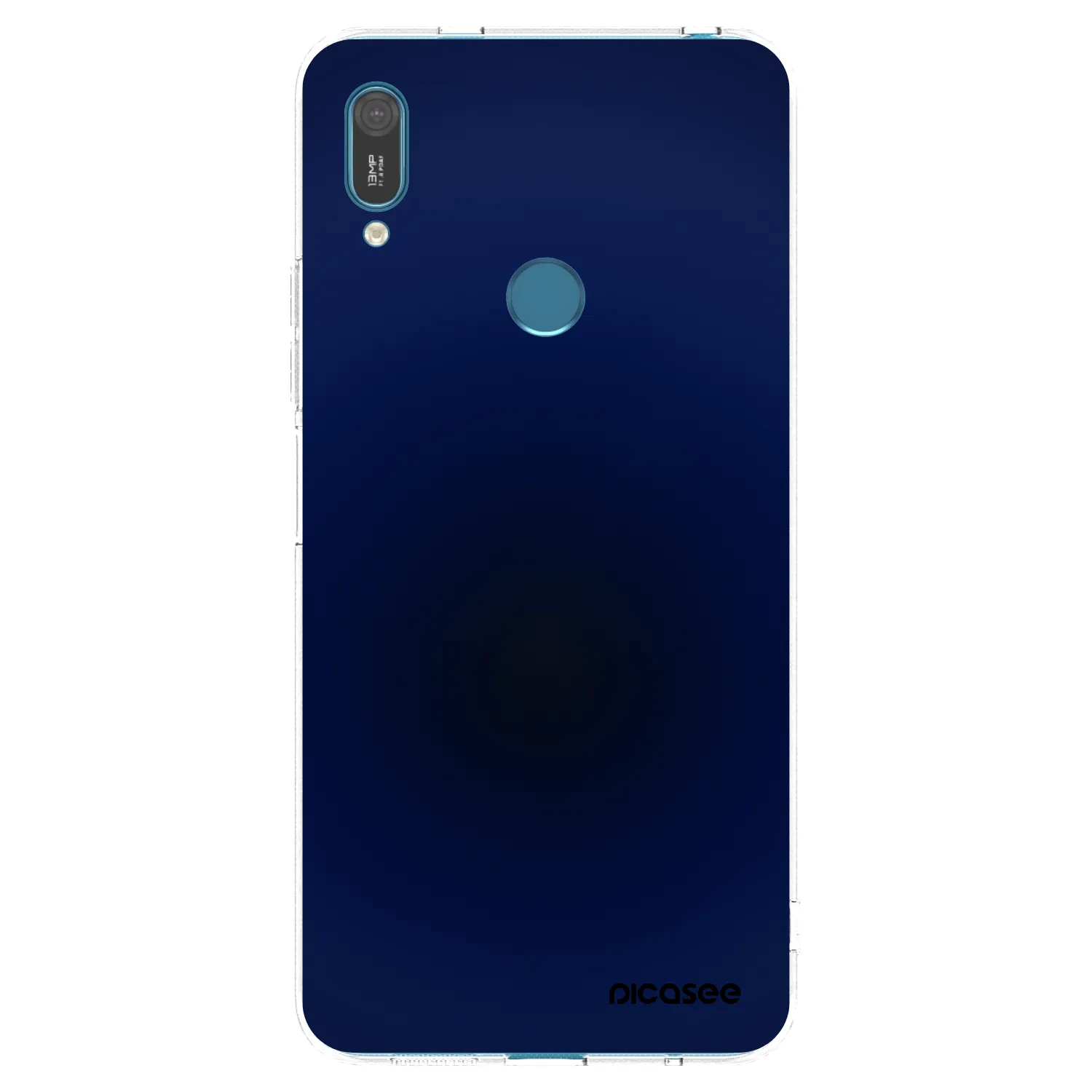 Picasee silikonový průhledný obal pro Huawei Y7 2019 - Deep Ocean