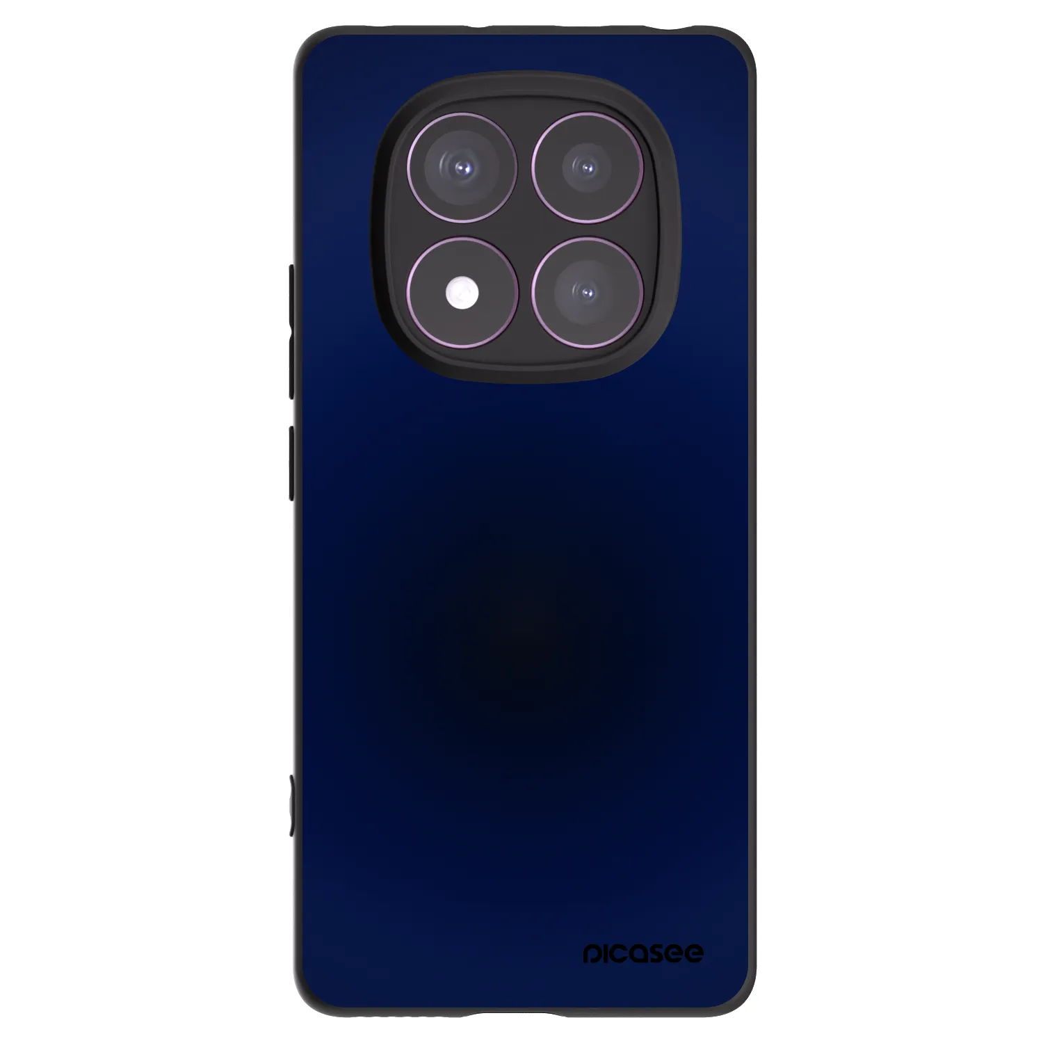Picasee silikonový černý obal pro Xiaomi Redmi Note 14 Pro 4G - Deep Ocean