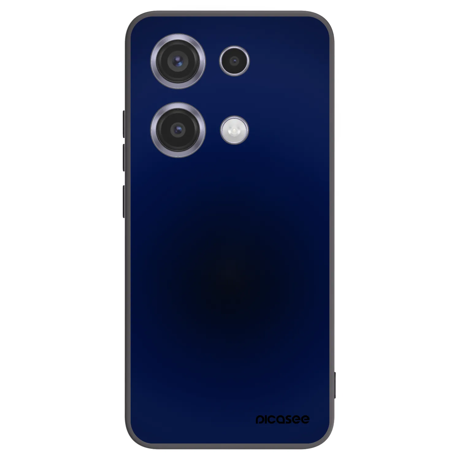 Picasee silikonový černý obal pro Xiaomi Redmi Note 14S - Deep Ocean