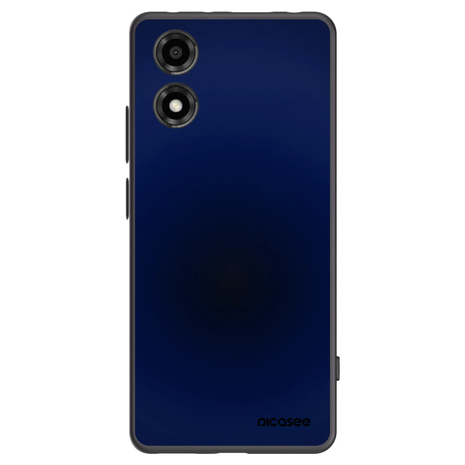 Picasee silikonový černý obal pro Motorola Moto E14 - Deep Ocean