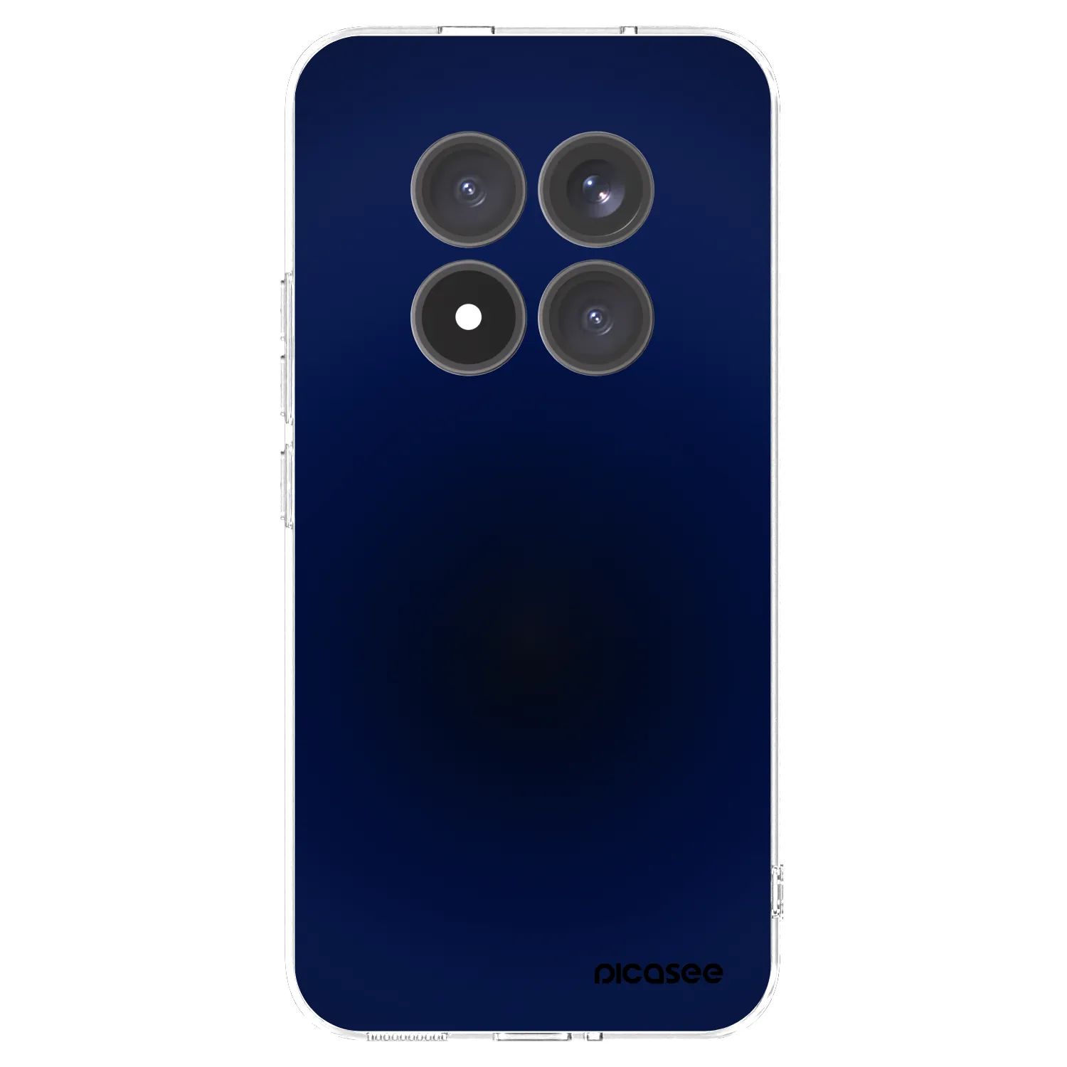 Picasee silikonový průhledný obal pro Xiaomi Redmi Note 15 Pro+ - Deep Ocean