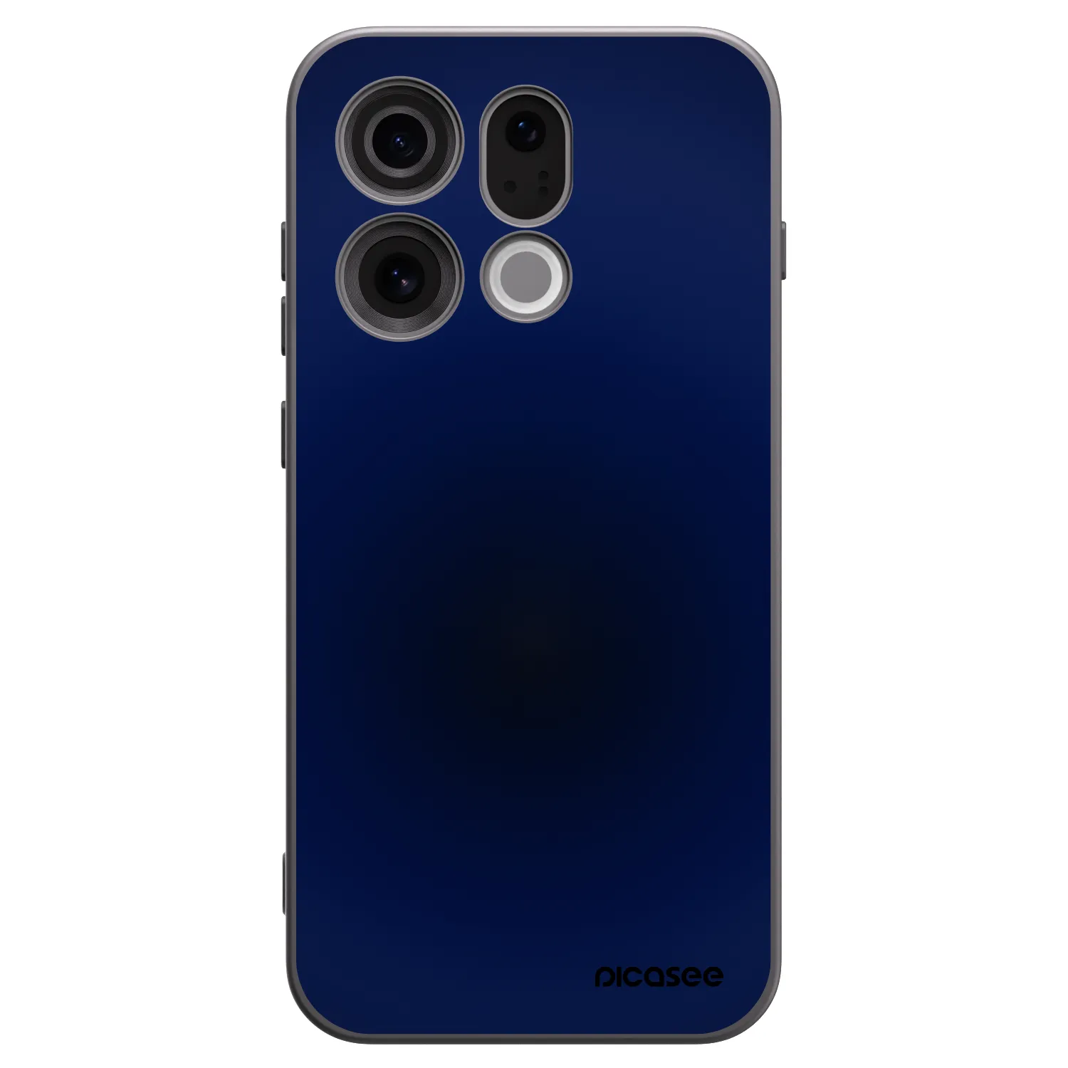 Picasee silikonový černý obal pro OPPO Find X9 - Deep Ocean