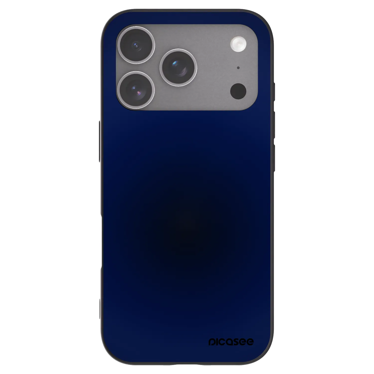 Picasee silikonový černý obal pro Apple iPhone 18 Pro - Deep Ocean