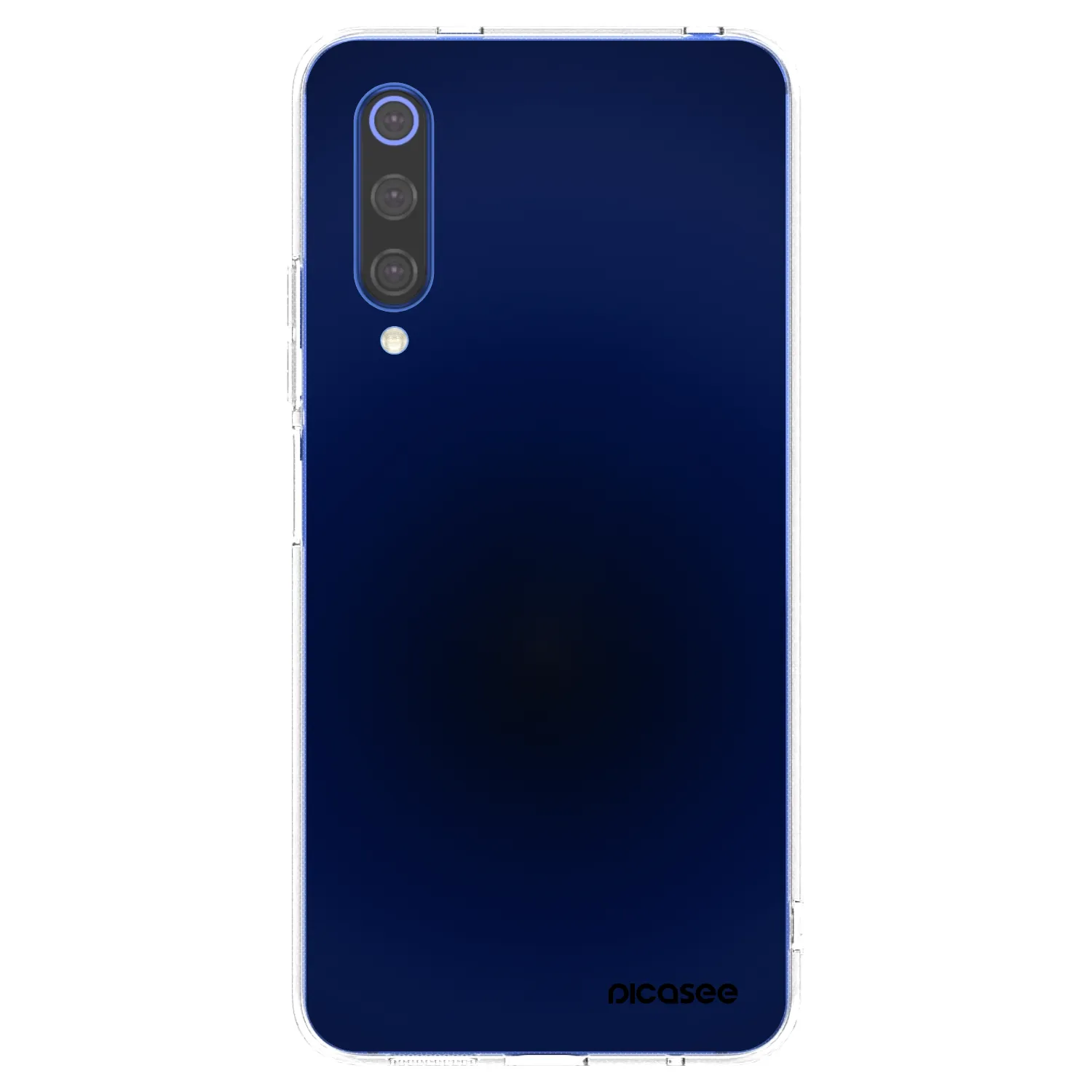 Picasee silikonový průhledný obal pro Xiaomi Mi 9 SE - Deep Ocean