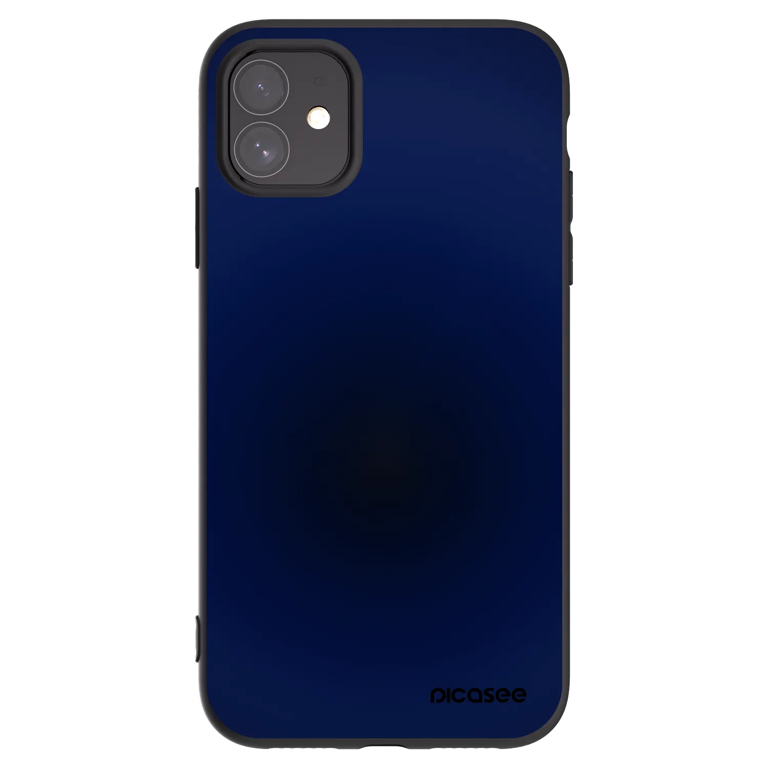 Picasee silikonový černý obal pro Apple iPhone 11 - Deep Ocean