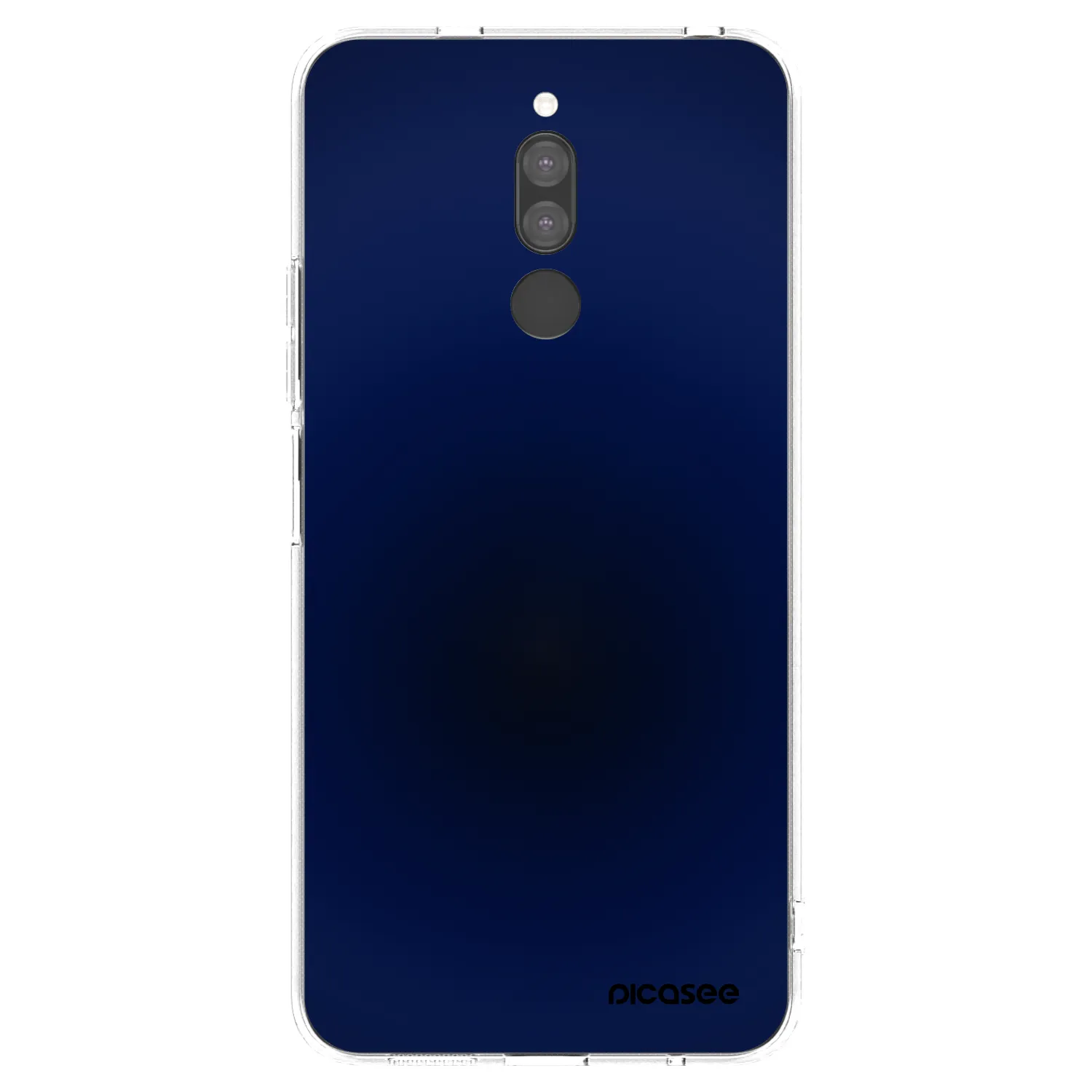 Picasee silikonový průhledný obal pro Xiaomi Redmi 8 - Deep Ocean