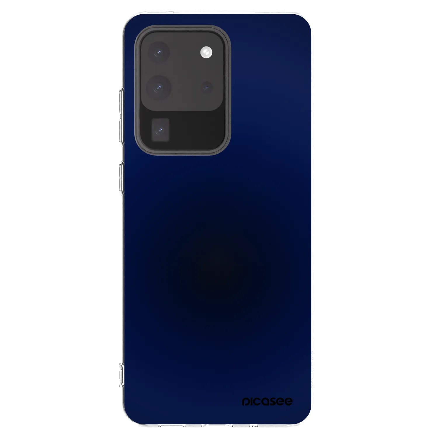 Picasee silikonový průhledný obal pro Samsung Galaxy S20 Ultra 5G G988F - Deep Ocean