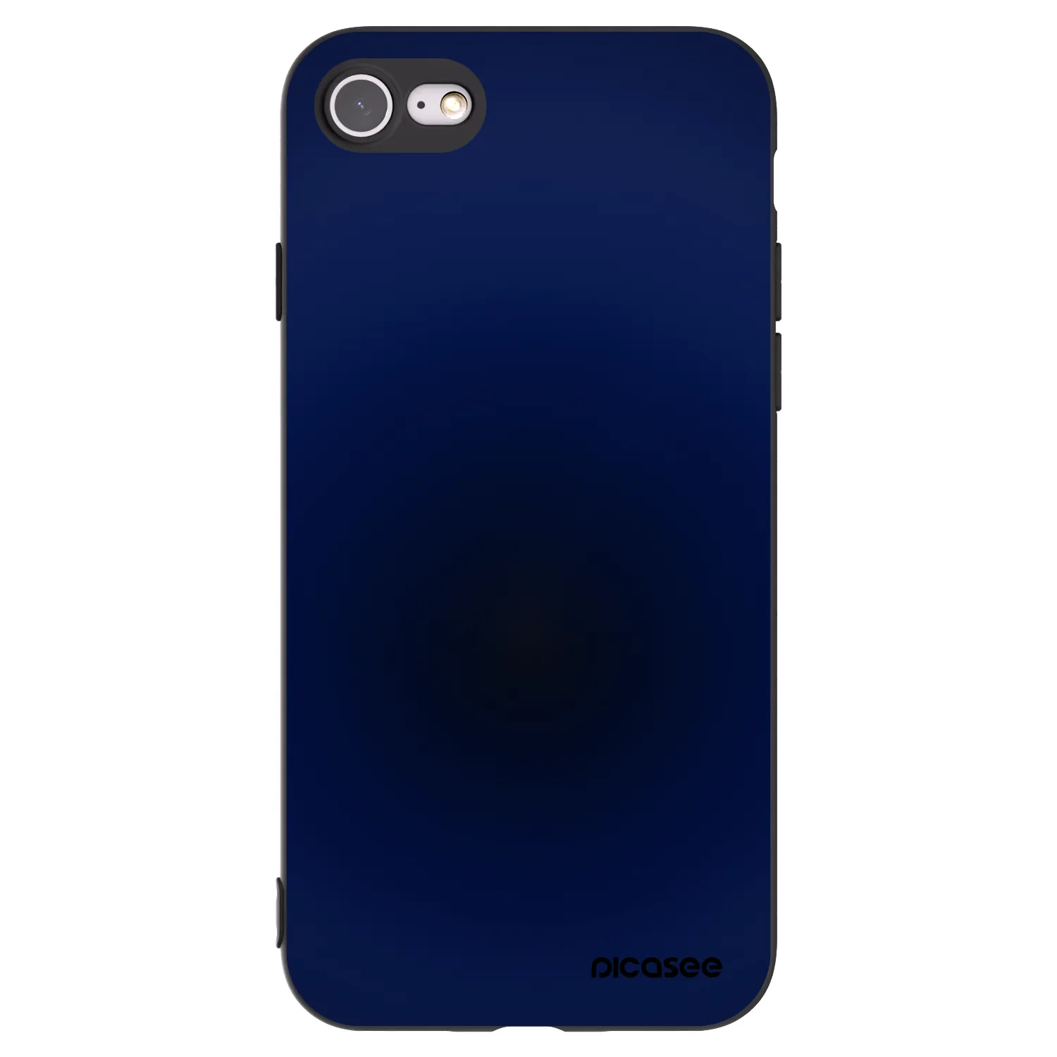 Picasee silikonový černý obal pro Apple iPhone SE 2020 - Deep Ocean