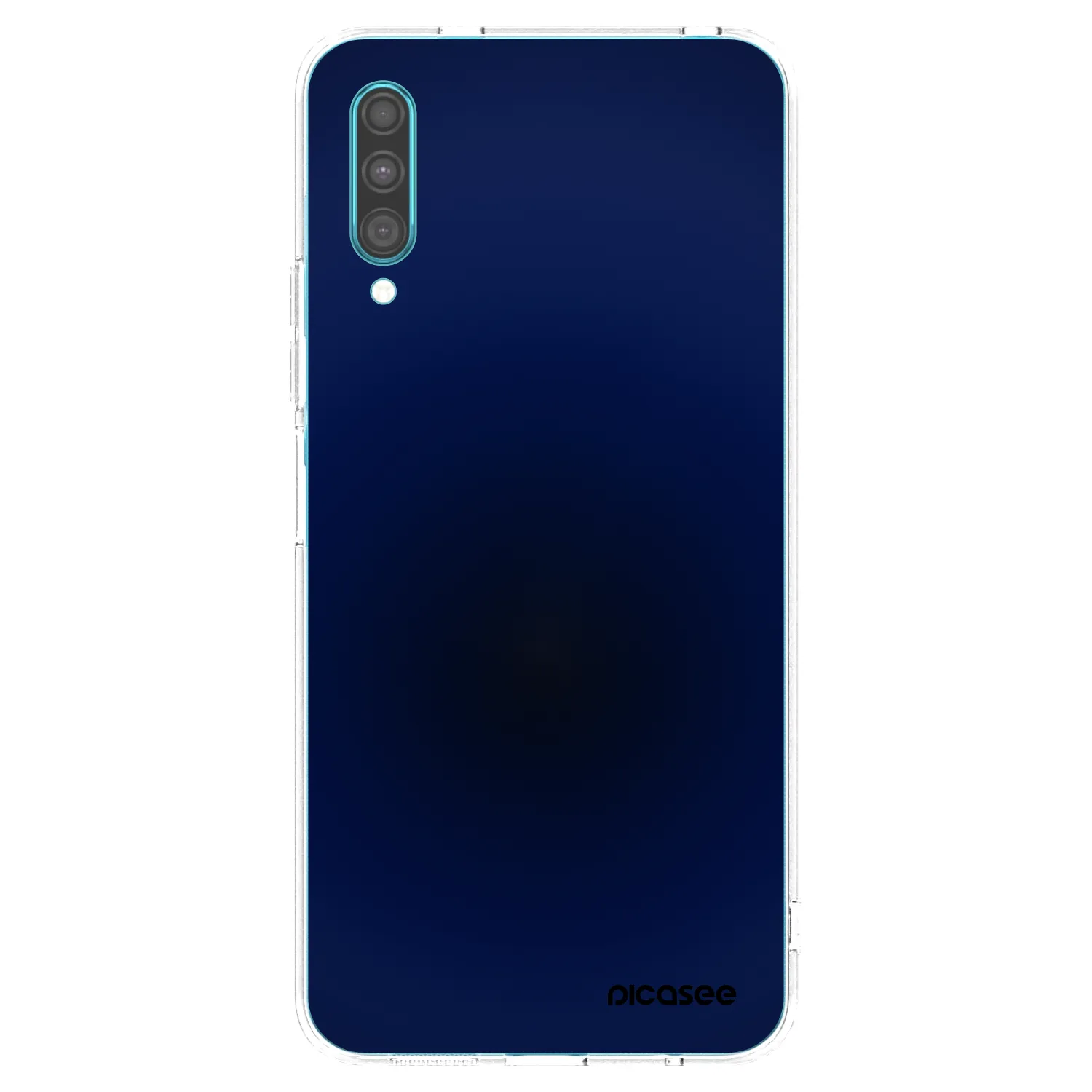 Picasee silikonový průhledný obal pro Samsung Galaxy A30s A307F - Deep Ocean
