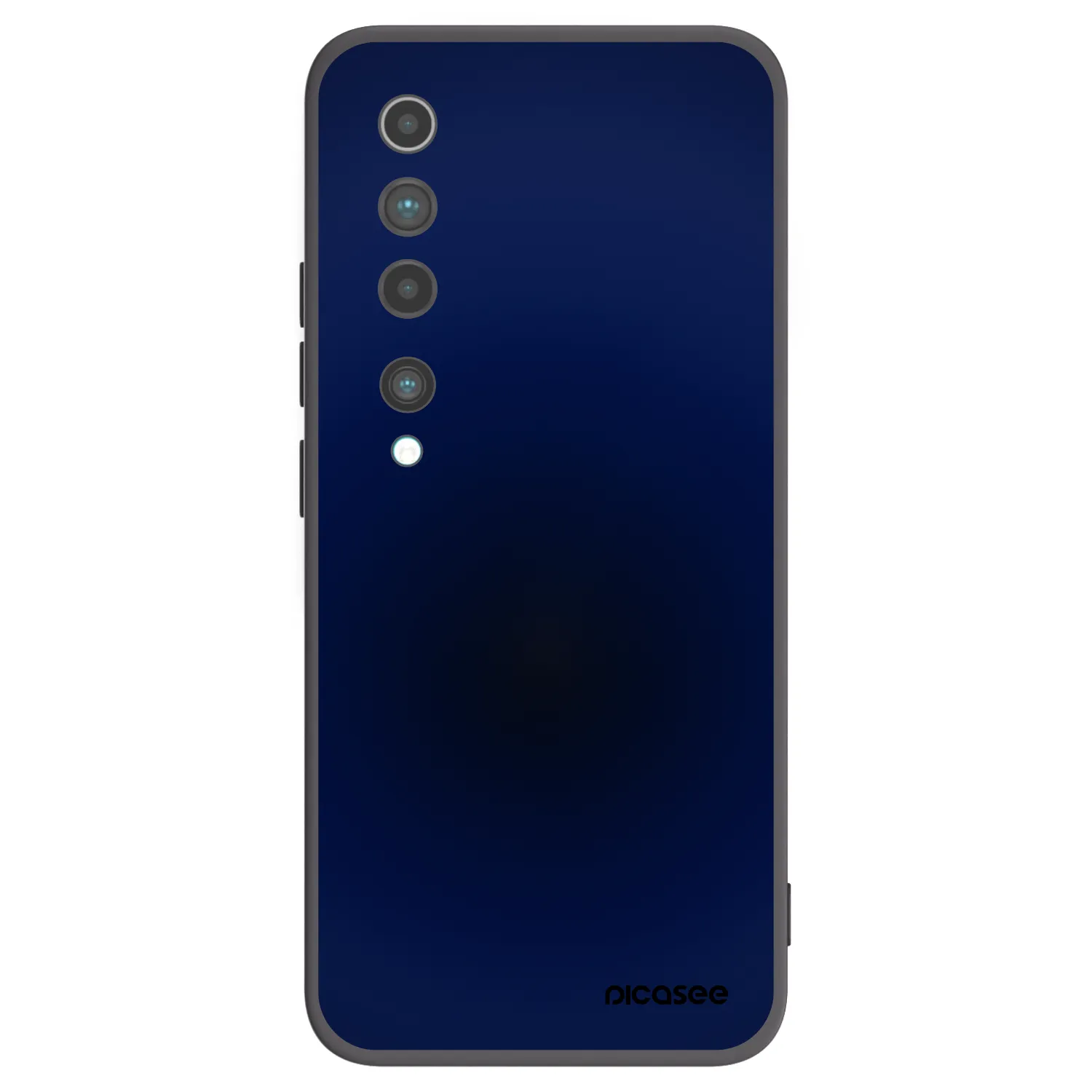 Picasee silikonový černý obal pro Xiaomi Mi 10 - Deep Ocean