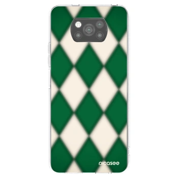 Picasee silikonový černý obal pro Xiaomi Poco X3 - Emerald Diamond