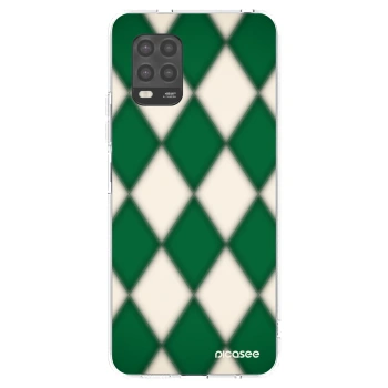 Picasee silikonový průhledný obal pro Xiaomi Mi 10 Lite - Emerald Diamond