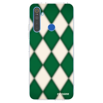 Picasee silikonový průhledný obal pro Realme 5 - Emerald Diamond