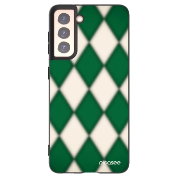 Picasee silikonový černý obal pro Samsung Galaxy S21 5G G991B - Emerald Diamond