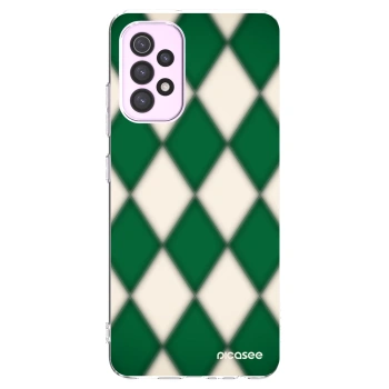 Picasee silikonový průhledný obal pro Samsung Galaxy A32 5G A326B - Emerald Diamond