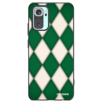 Picasee silikonový černý obal pro Xiaomi Redmi Note 10 Pro - Emerald Diamond