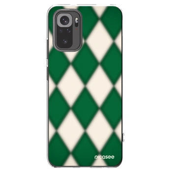 Picasee silikonový průhledný obal pro Xiaomi Redmi Note 10S - Emerald Diamond